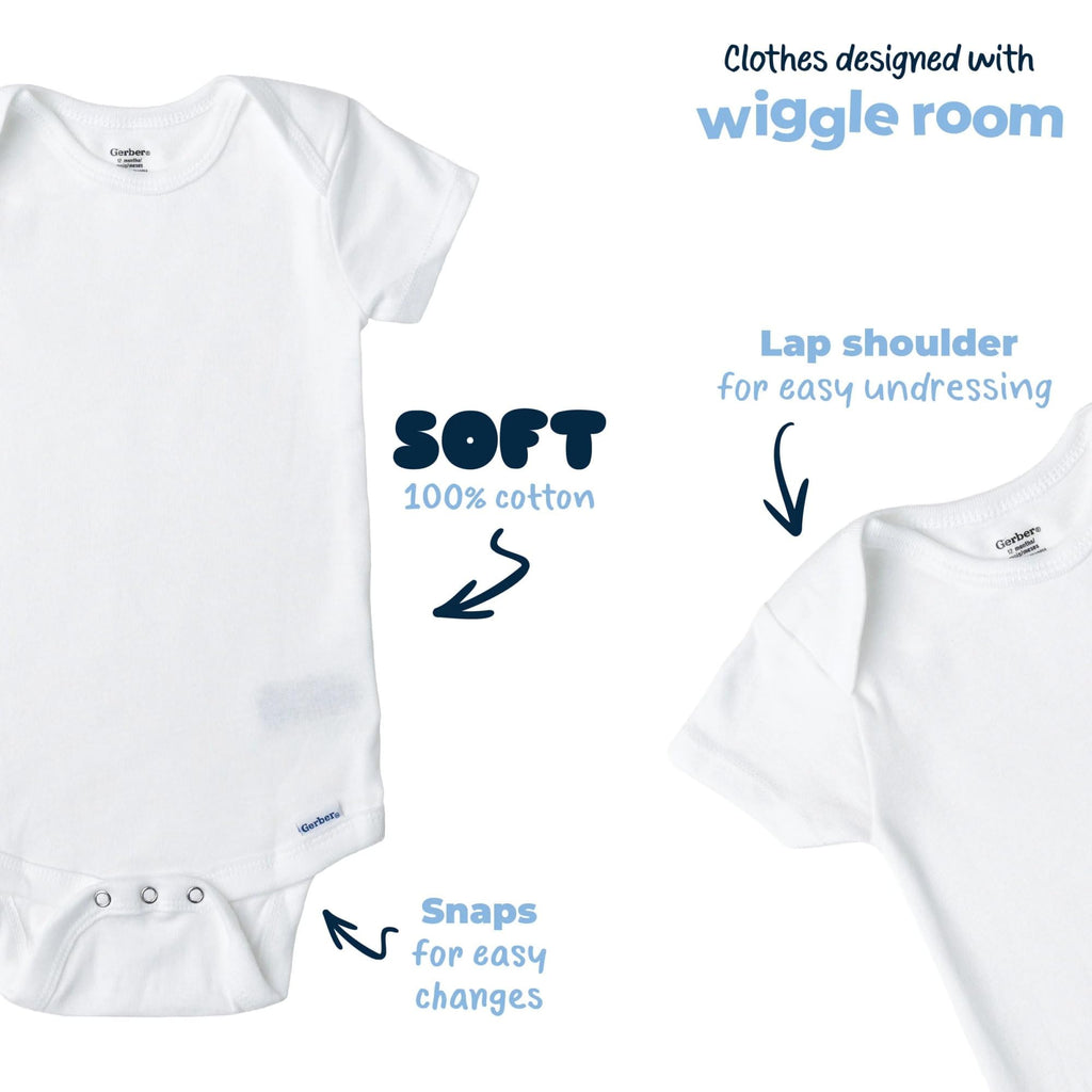 Gerber Baby Girls' 8-pack Short Sleeve Onesies Bodysuits
