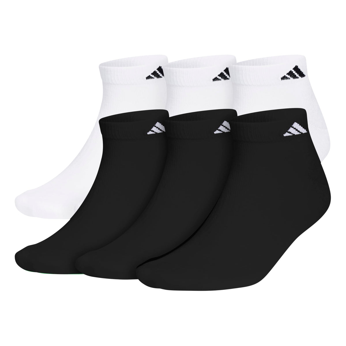 adidas Men's Athletic Cushioned Low Cut Ankle Socks 6 Pairs