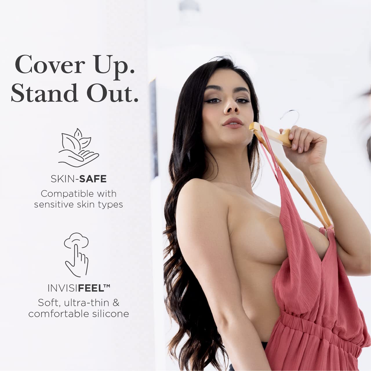Nippies Reusable Nipple Covers, Skin Safe Pasties in Circle or Lift Style