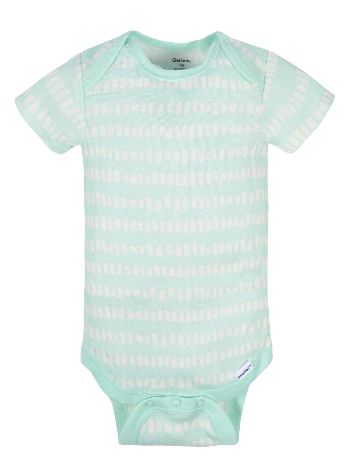 Gerber Baby Girls' 8-pack Short Sleeve Onesies Bodysuits