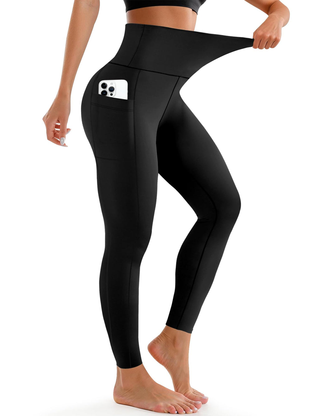 Laite Hebe Leggings for Women - High Waisted Full Length Buttery Soft Yoga Pants for Workout Athletic Daily