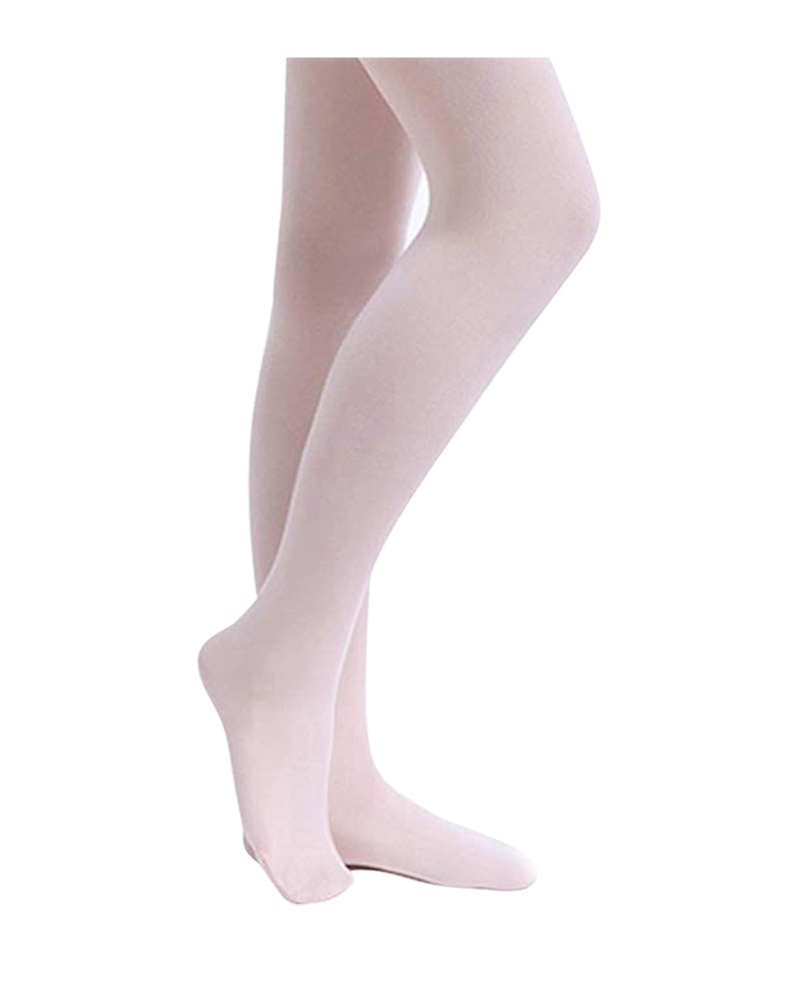 Stelle Girls' Footed Ballet Tights for Dance Class Toddler Kids 2T-15Y