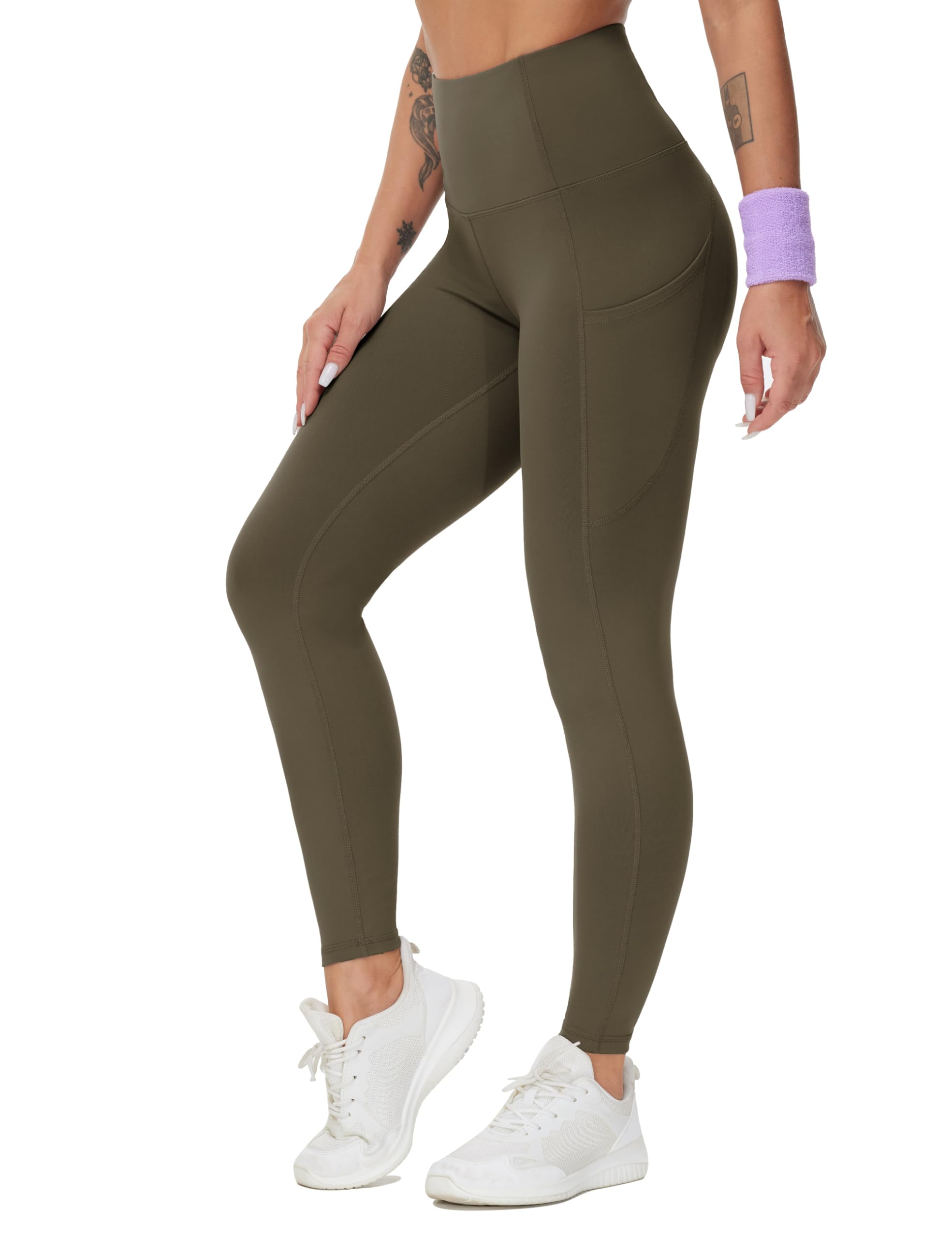 THE GYM PEOPLE Women's Thick High Waist Yoga Pants Workout Leggings
