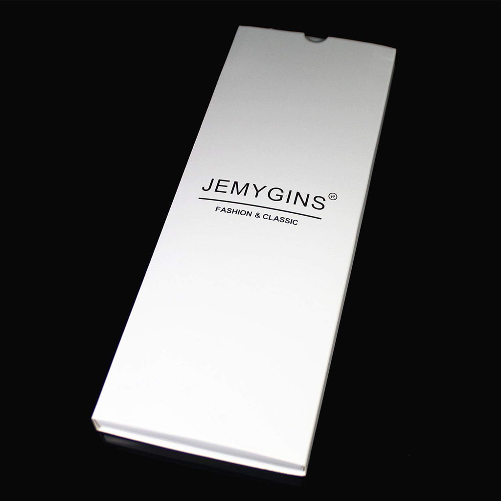 JEMYGINS Solid Color Tie Mens Necktie for Business and Wedding