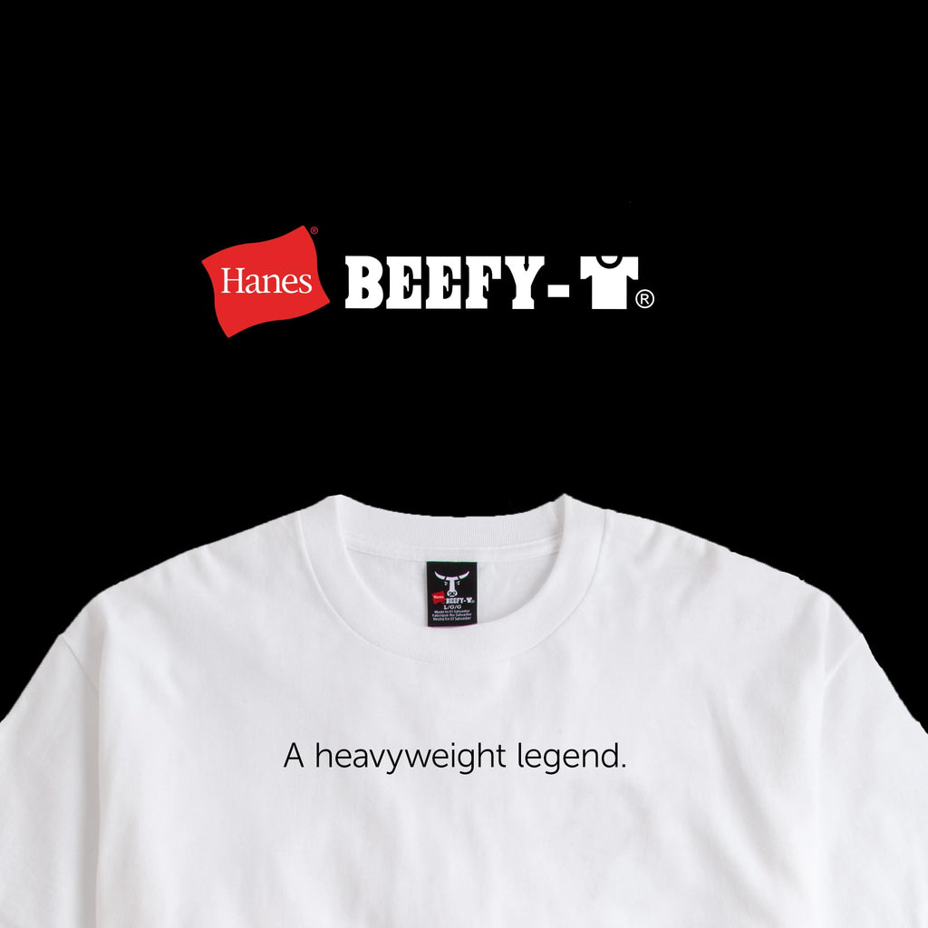 Hanes Men's Beefy-T T-Shirt, Heavyweight Cotton T-Shirts for Men, 1 or 2 Pack, Men's Tees (Tall