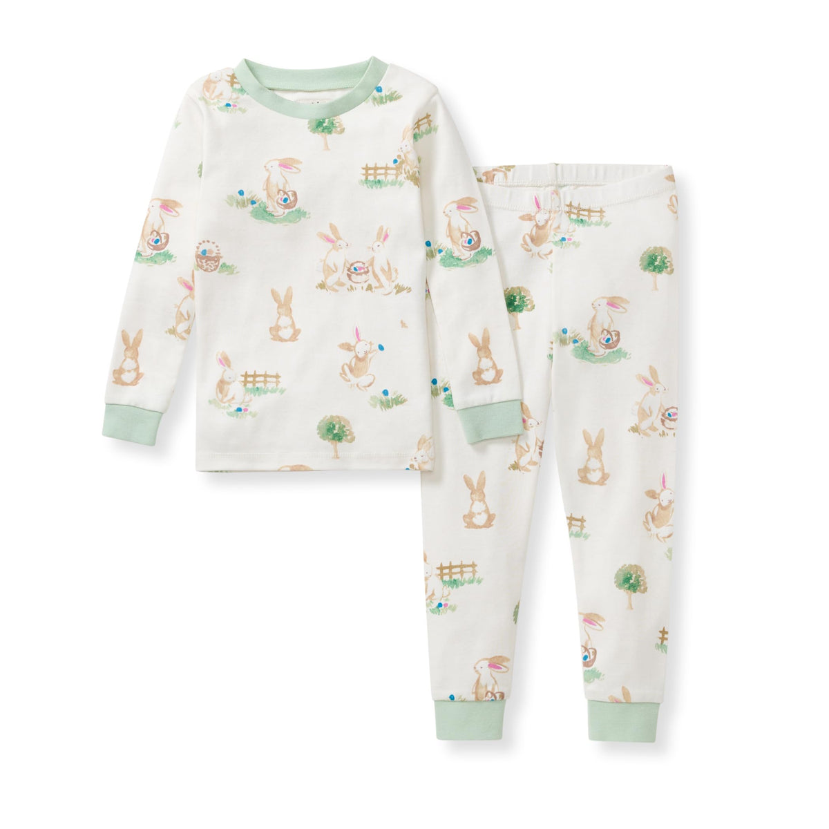 Burt's Bees Baby Organic Cotton Pajamas for Boys, Toddler PJ Set, 2-PC