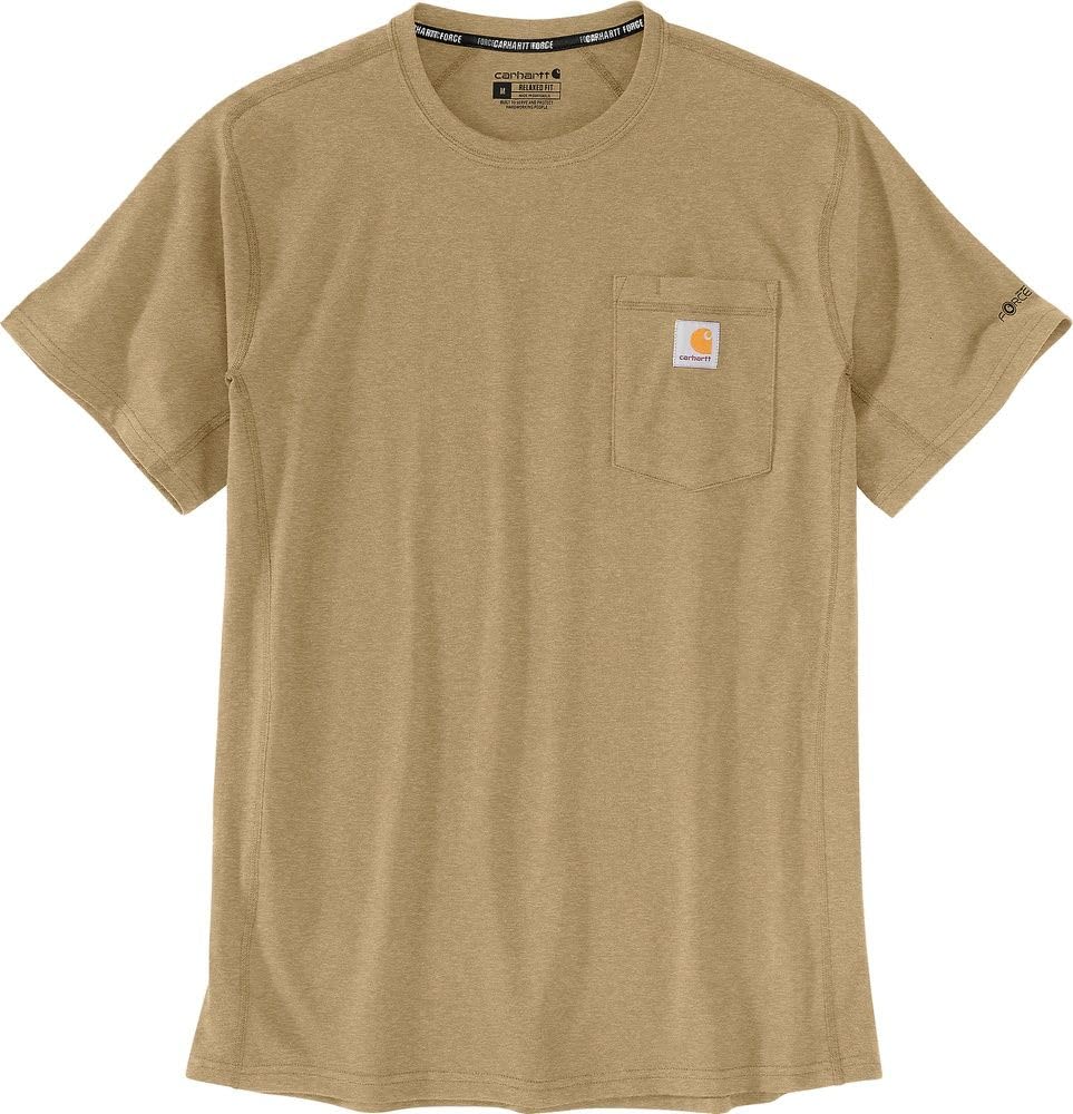 Carhartt Men's Force Relaxed Fit Midweight Short-Sleeve Pocket T-Shirt
