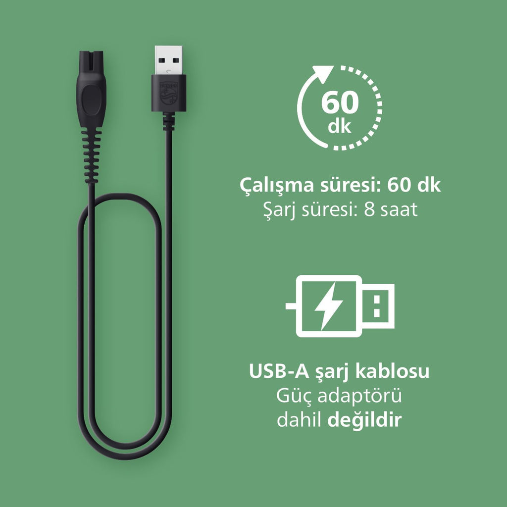 Philips 3000 Serisi 7in1,Erkek Bakım Seti,Yüz/Saç/Vücut Tıraş Makinesi,Islak/Kuru Kullanım,MG3930/15