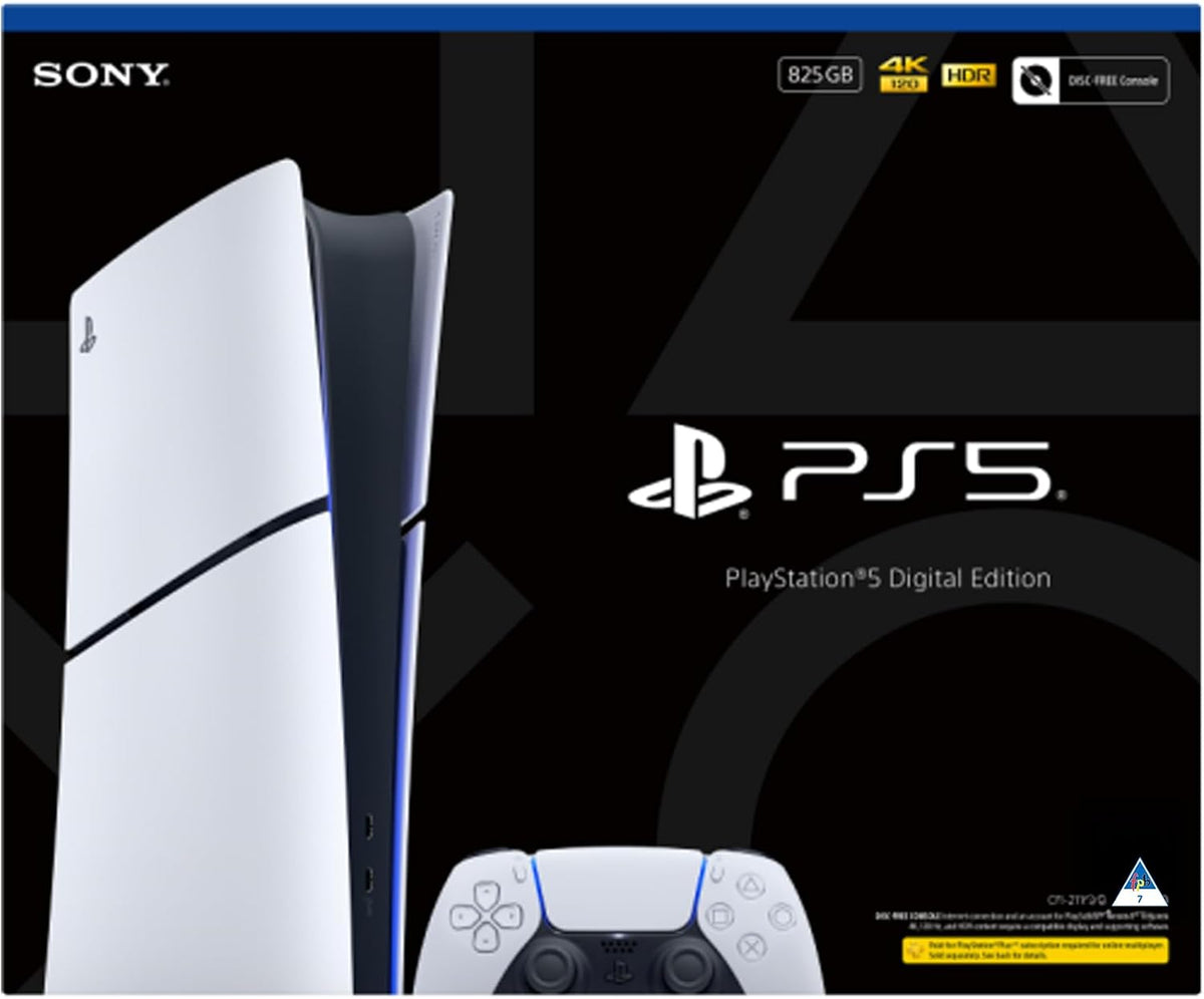 Sony Playstation 5 Slim Digital Sürüm Oyun Konsolu (Bilkom - Resmi Distribütör Garantili)