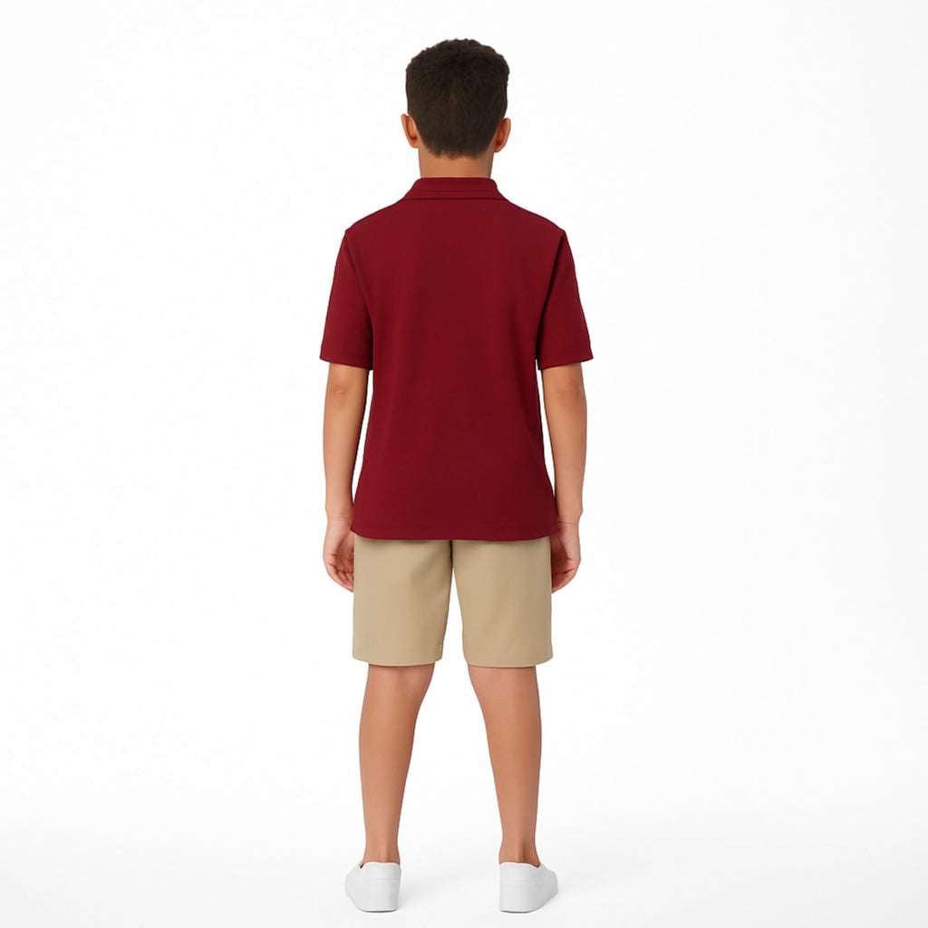 French Toast Kids' Pique Polo (Standard & Husky)