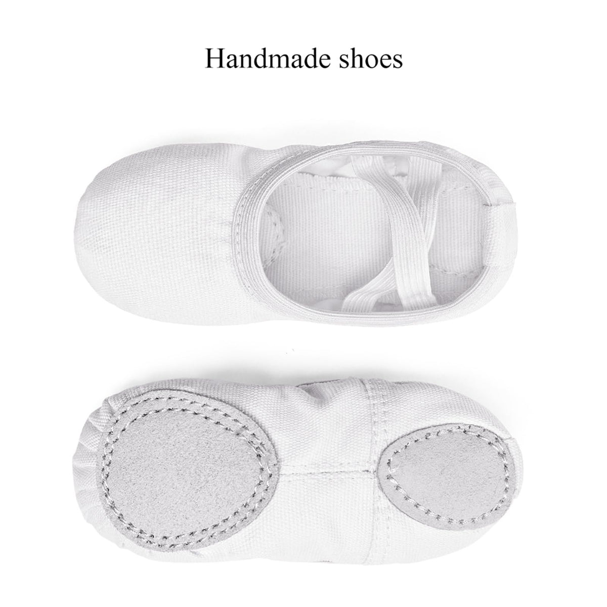 Stelle Canvas Ballet Shoes Toddler Girls No-Tie Split Sole Ballet Slippers