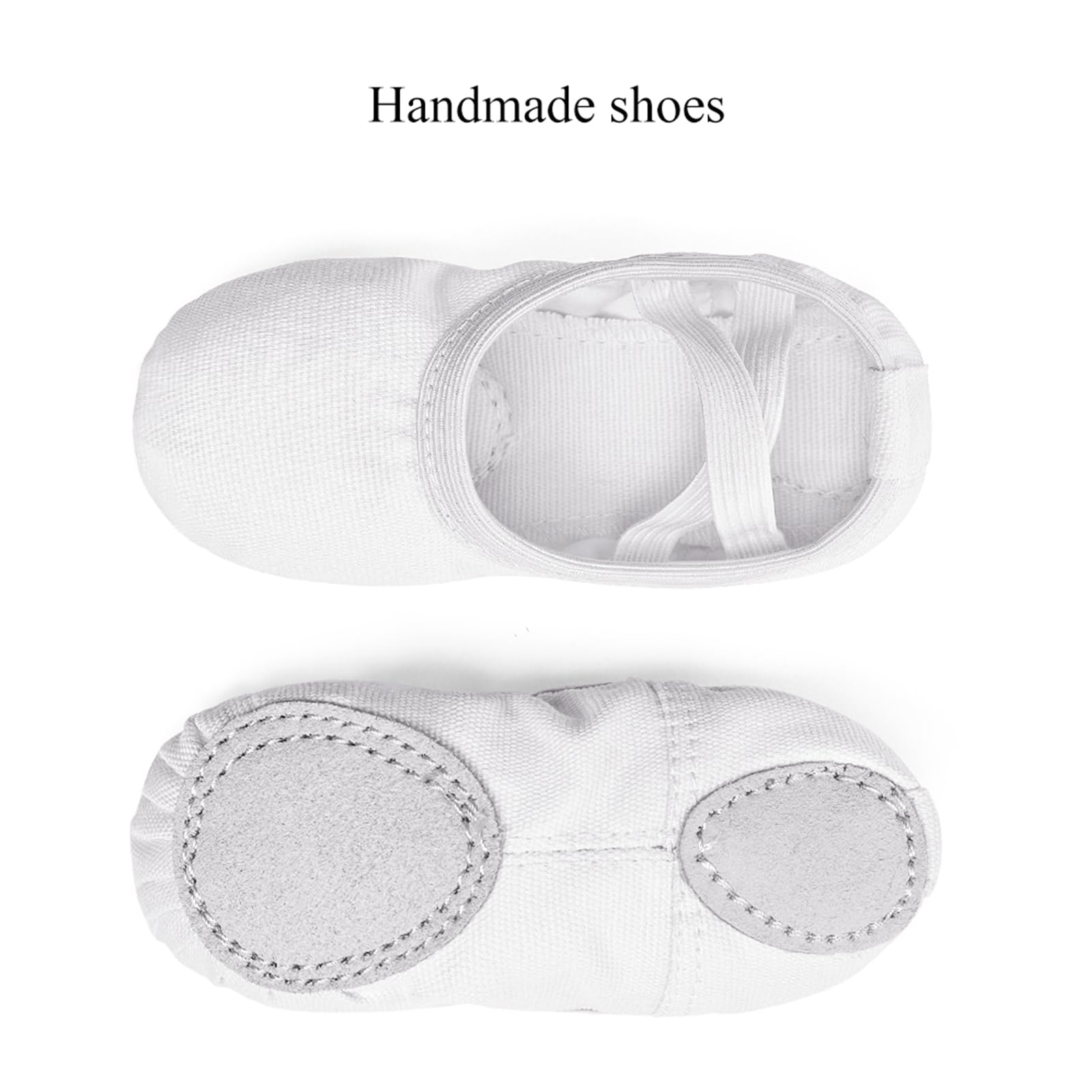 Stelle Canvas Ballet Shoes Toddler Girls No-Tie Split Sole Ballet Slippers