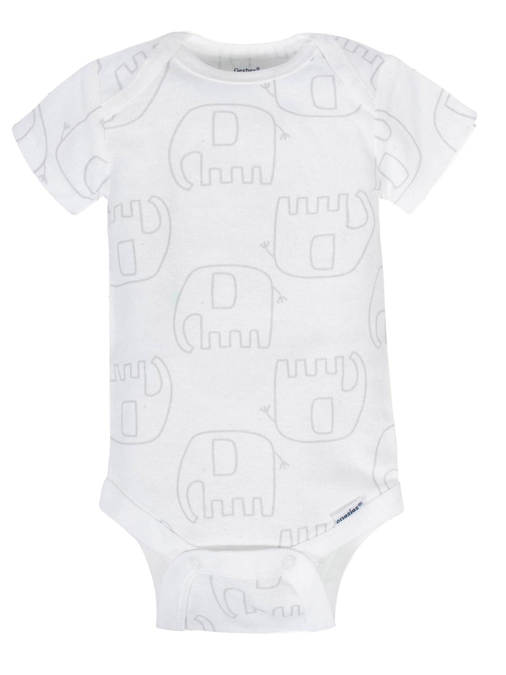 Gerber Baby Girls' 8-pack Short Sleeve Onesies Bodysuits