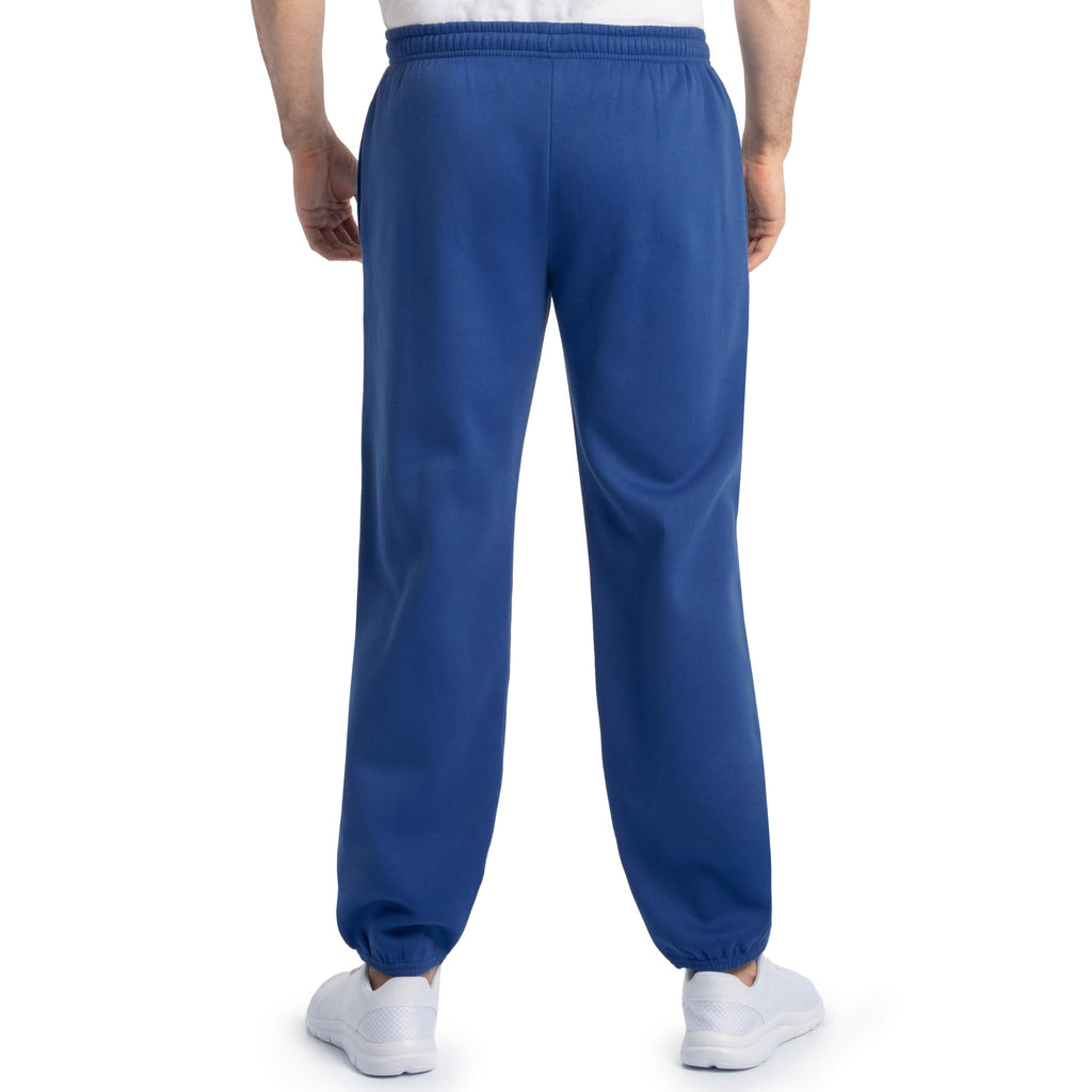 Fruit of the Loom Eversoft Fleece Elastic Bottom Sweatpants with Pockets, Relaxed Fit, Moisture Wicking, Breathable