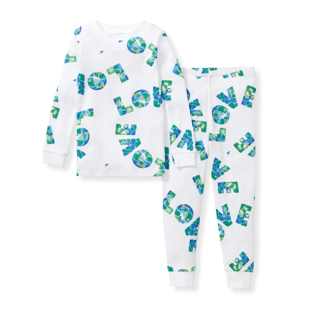 Burt's Bees Baby Organic Cotton Pajamas for Boys, Toddler PJ Set, 2-PC