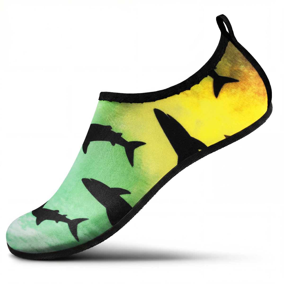 SEEKWAY Water Shoes Women Men Adult Quick-Dry Aqua Socks Barefoot Non Slip for Beach Swim River Pool Lake surf Black SK002(U)