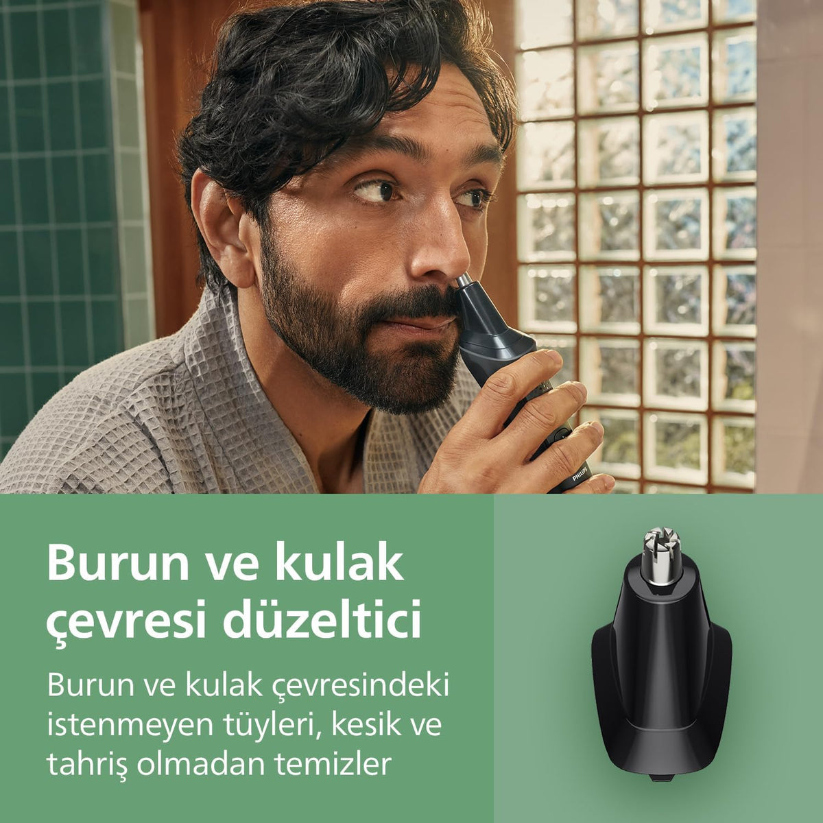 Philips 3000 Serisi 7in1,Erkek Bakım Seti,Yüz/Saç/Vücut Tıraş Makinesi,Islak/Kuru Kullanım,MG3930/15