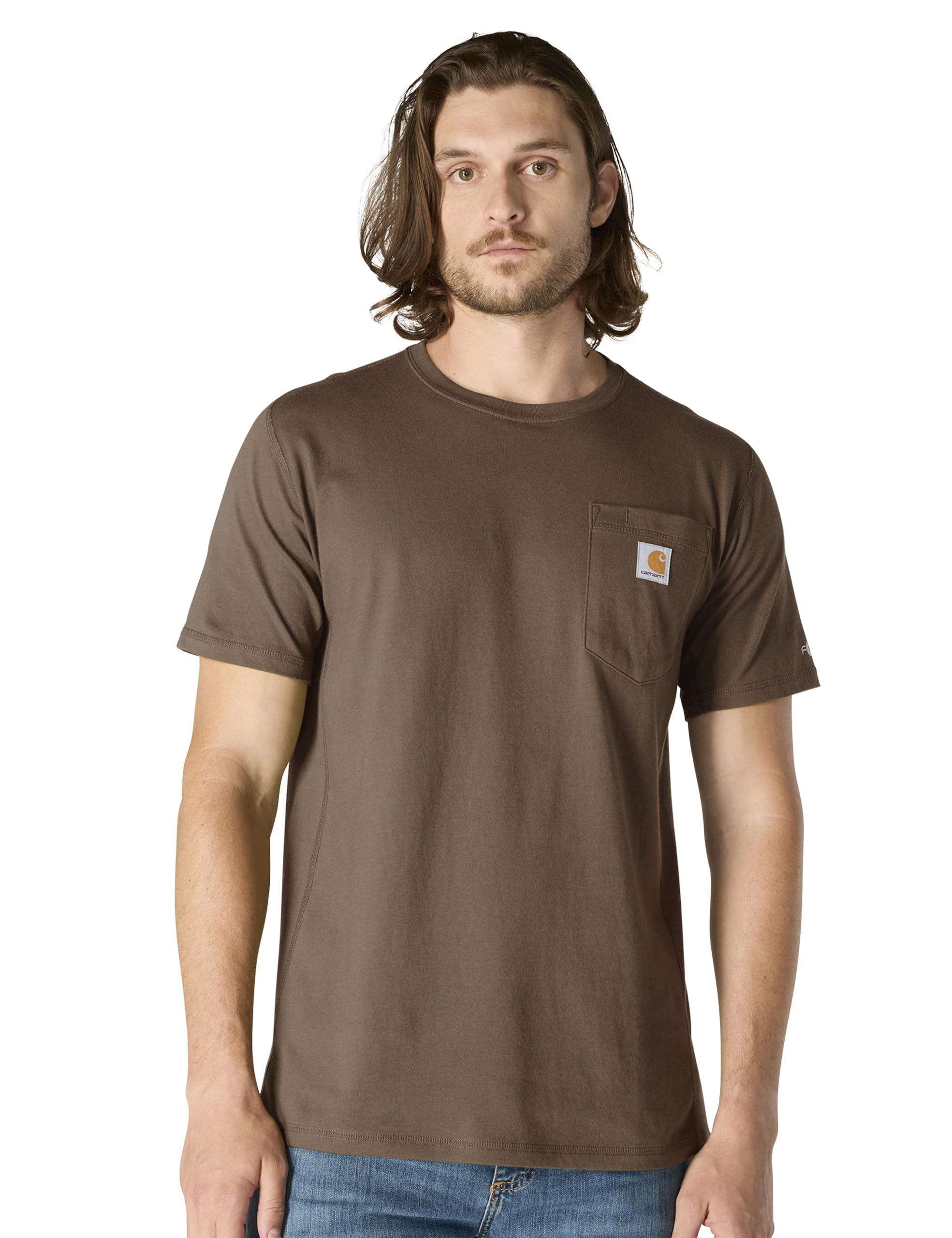 Carhartt Men's Force Relaxed Fit Midweight Short-Sleeve Pocket T-Shirt