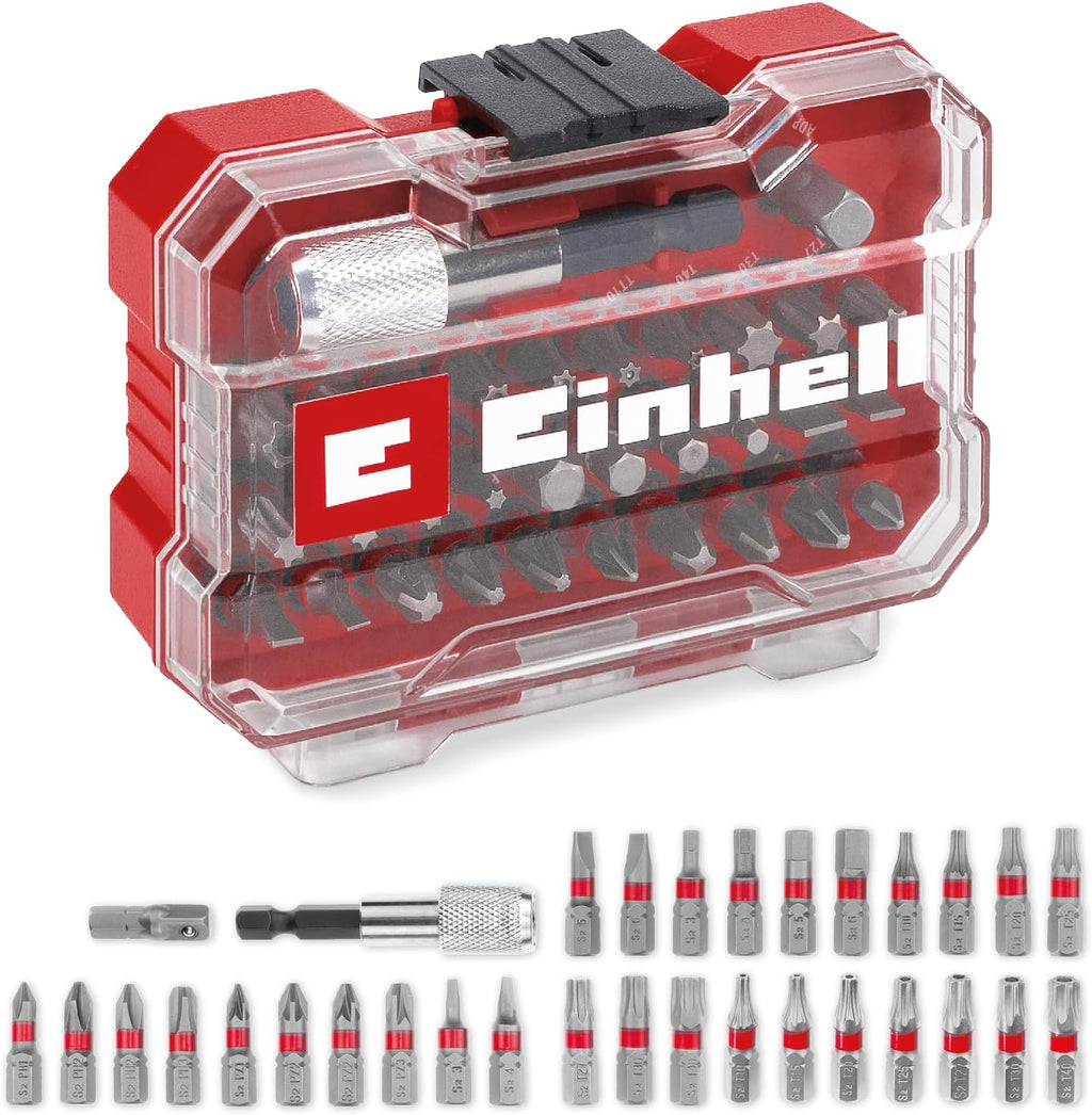 Einhell TP-CD 18/60 Li BL Akülü Vidalama Seti (2,5 Ah Akü ve Şarj Cihazı, 32 Parça Uç Seti ve Çanta Dahildir)