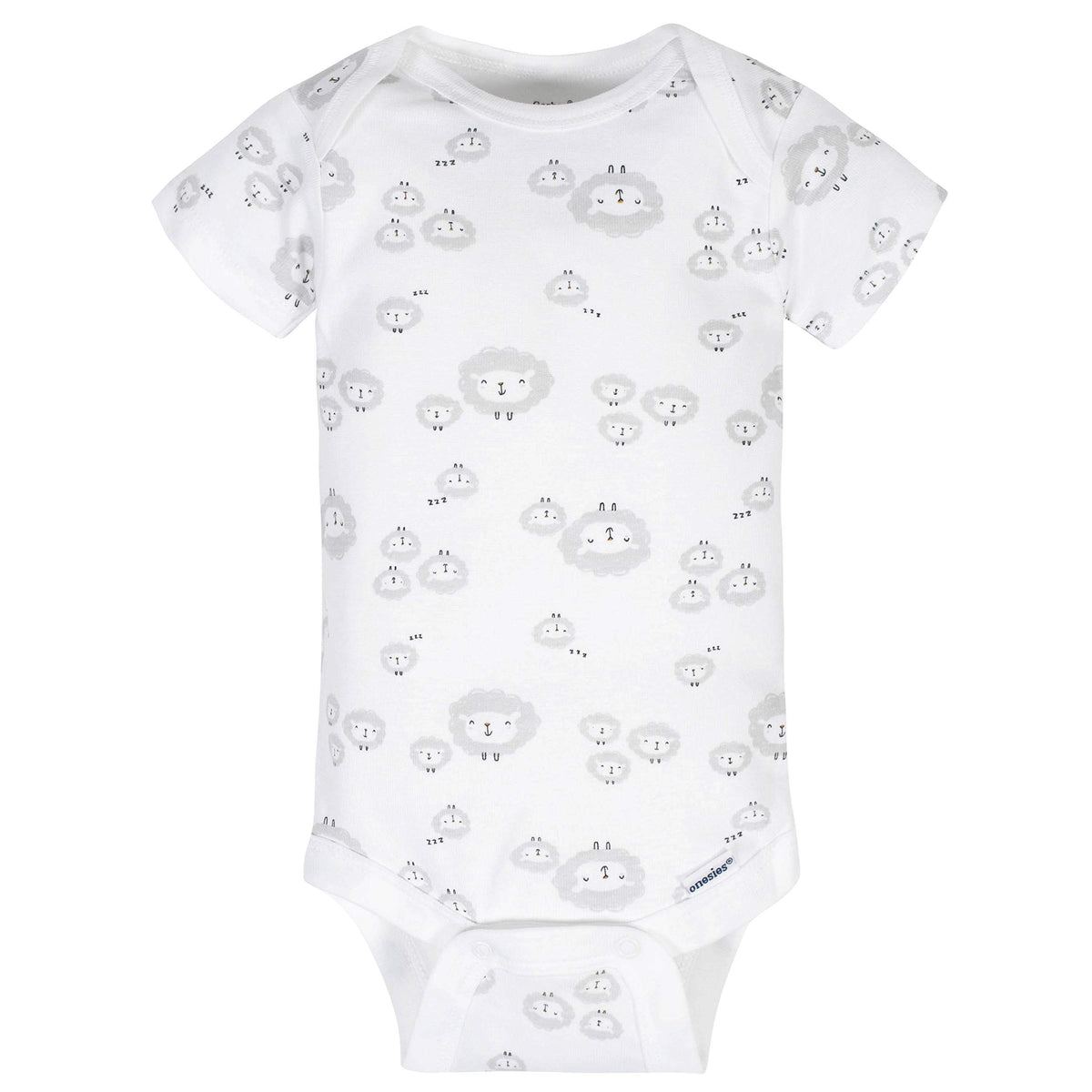 Gerber Baby Girls' 8-pack Short Sleeve Onesies Bodysuits