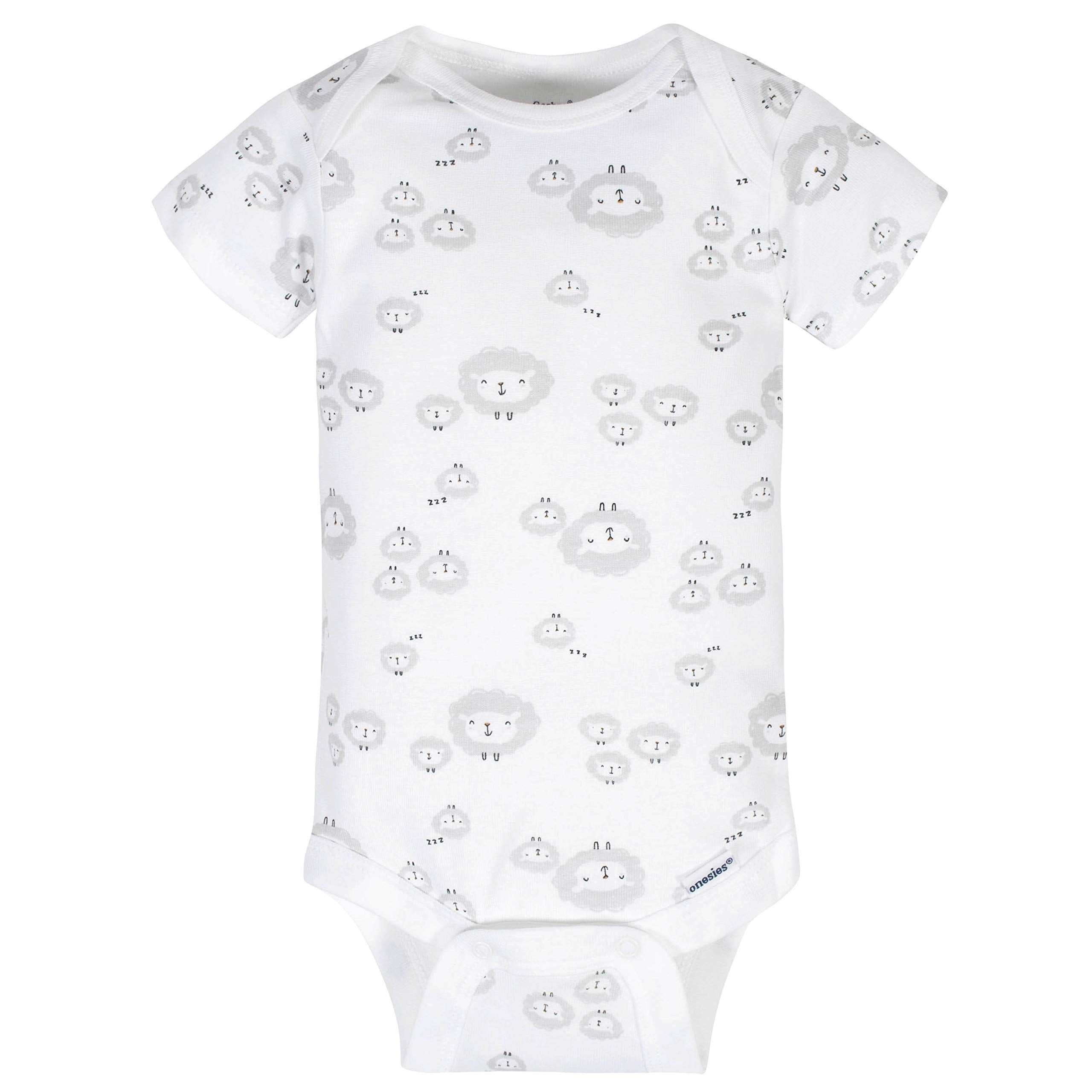 Gerber Baby Girls' 8-pack Short Sleeve Onesies Bodysuits