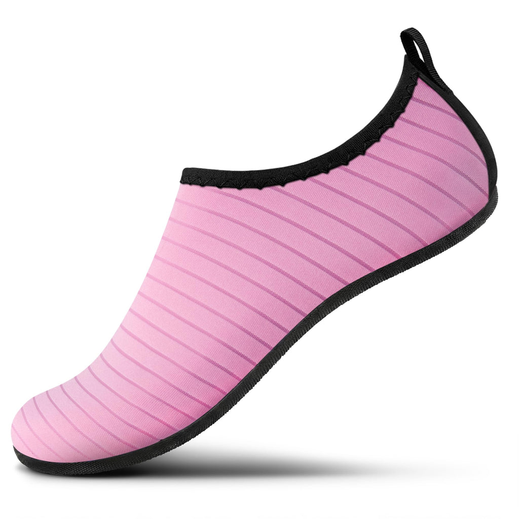 SEEKWAY Water Shoes Women Men Adult Quick-Dry Aqua Socks Barefoot Non Slip for Beach Swim River Pool Lake surf Black SK002(U)
