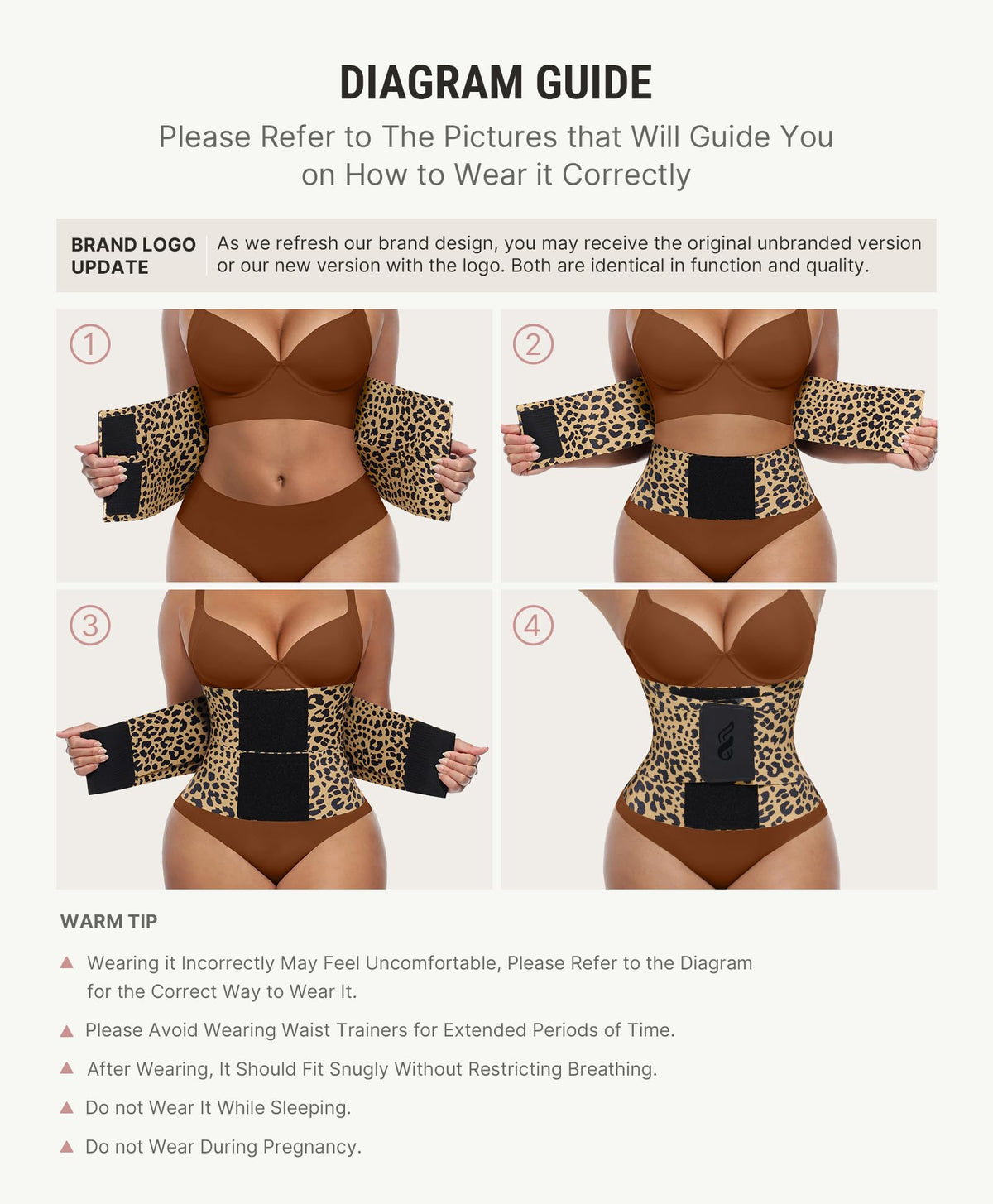 FeelinGirl Waist Trainer Belt Cincher Corset Tummy Control Faja Body Shaper