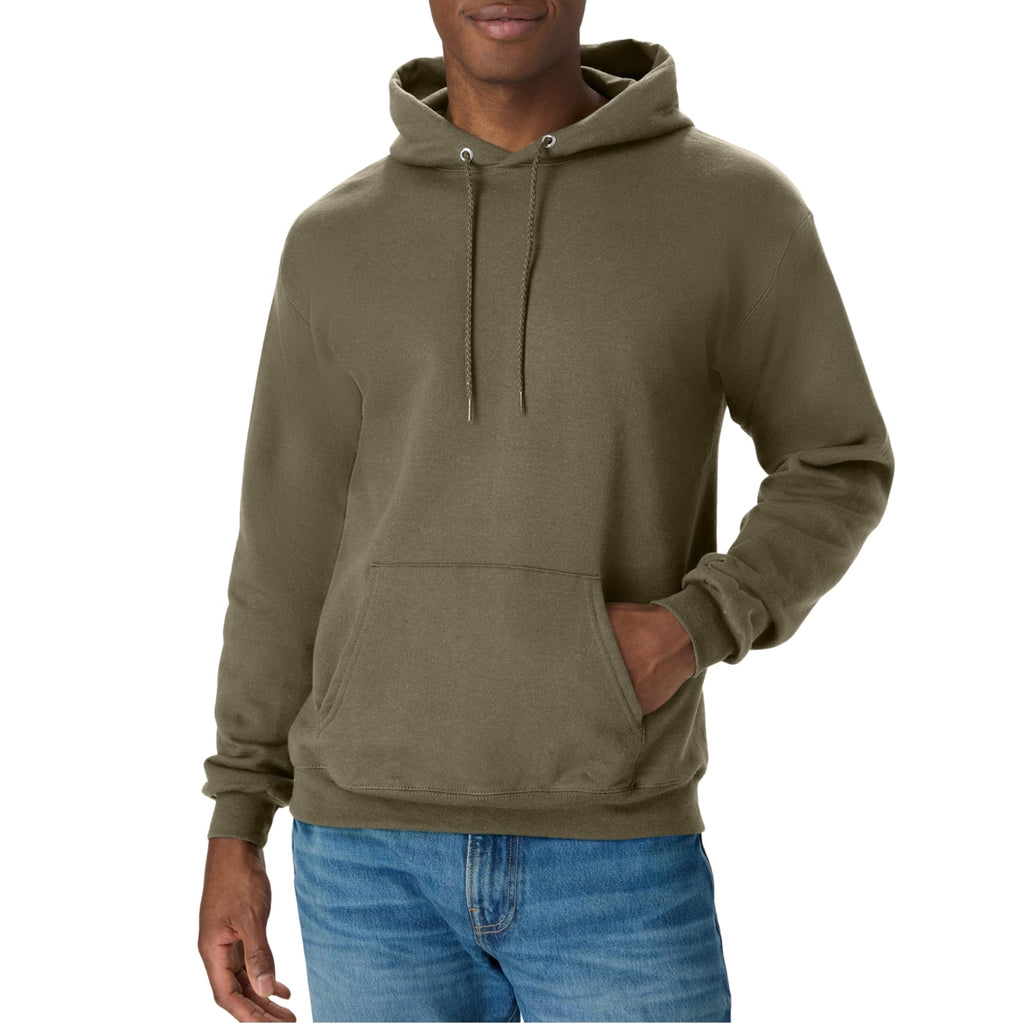 Hanes Men's Hoodie - EcoSmart Fleece Hooded Sweatshirt for Men & Women - Midweight Fleece - Big & Tall Available