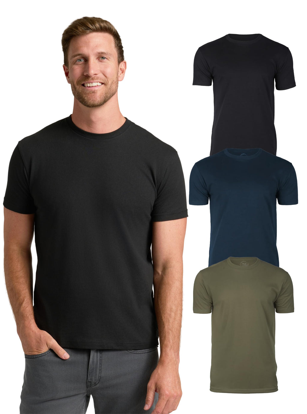 True Classic Mens T-Shirts – Short Sleeve Crew