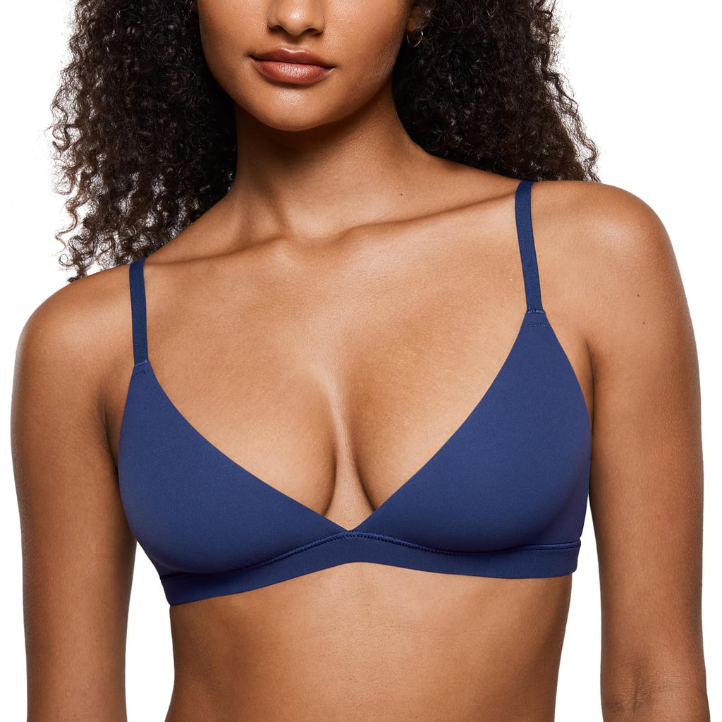 INLYRIC Women's Unlined Triangle Bralette