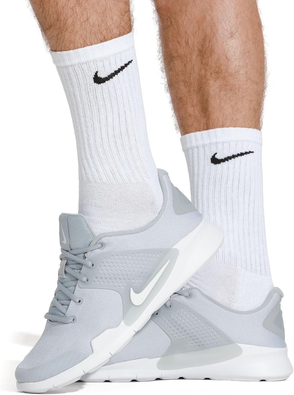 Nike Adult Everyday Cushioned Training Crew Socks (6-Packs) | Mens & Womens