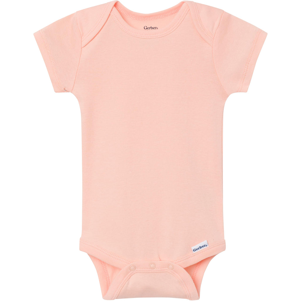 Gerber Baby Girls' 8-pack Short Sleeve Onesies Bodysuits