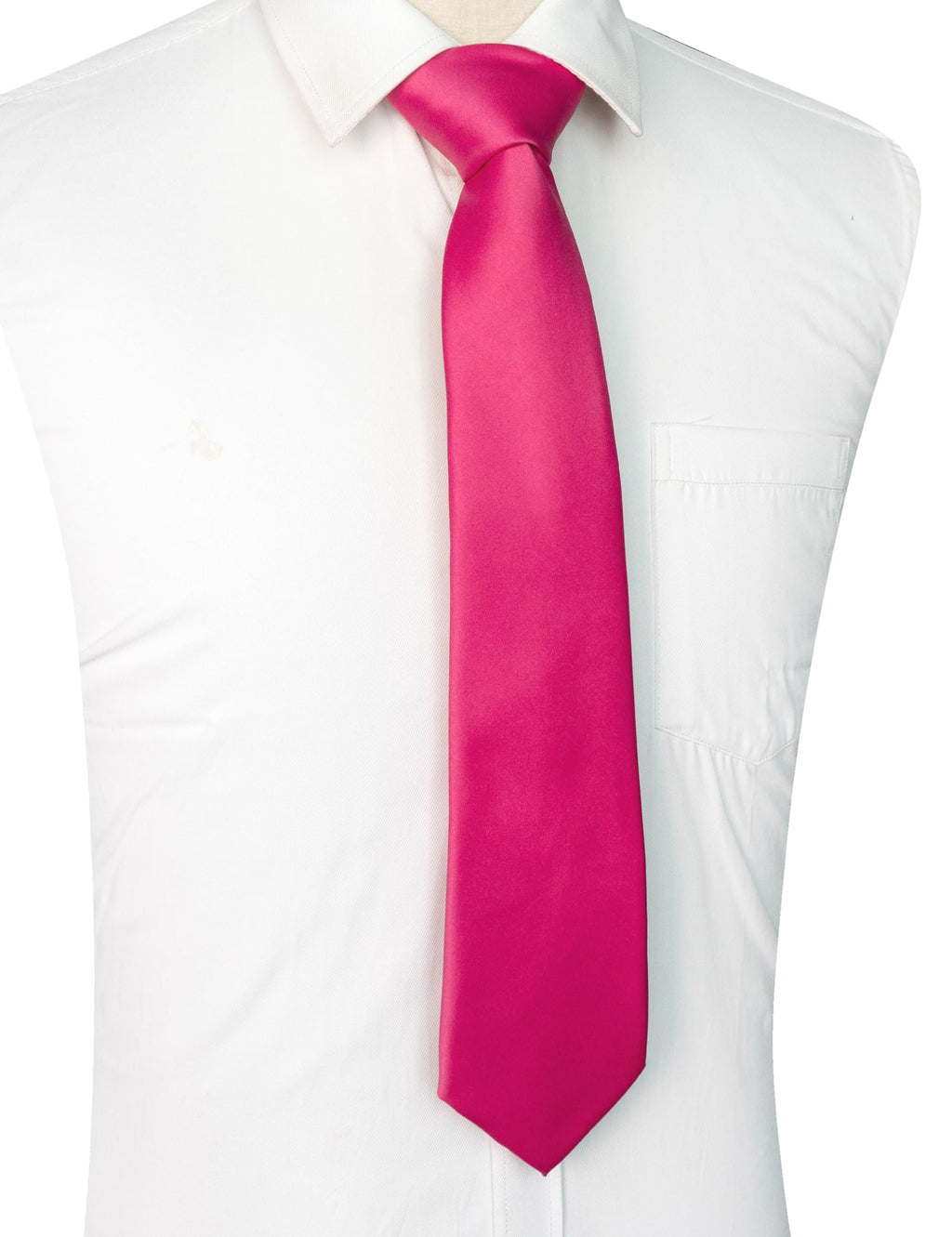 JEMYGINS Solid Color Tie Mens Necktie for Business and Wedding