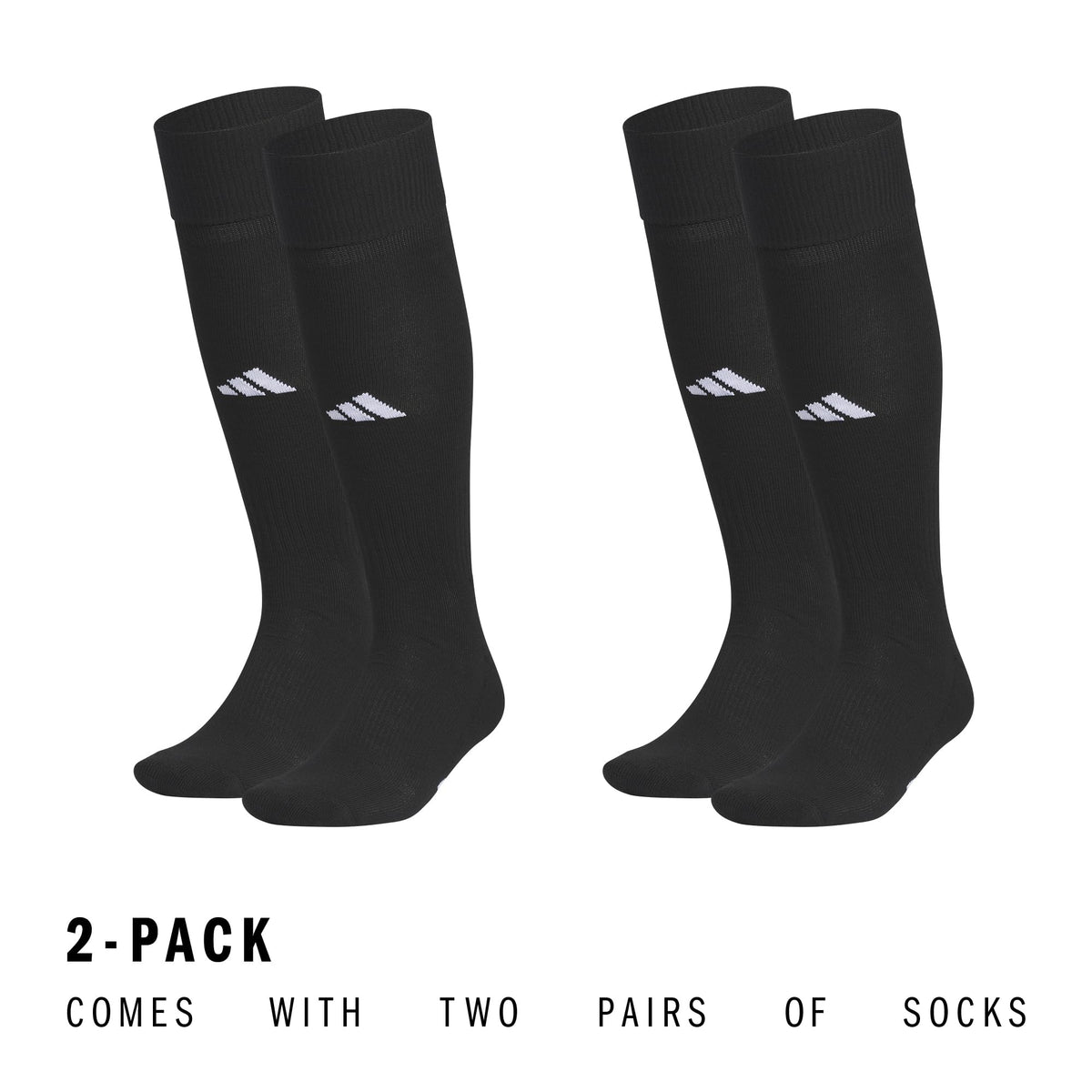 adidas Rivalry Over-the-Calf Soccer Socks 2 Pairs