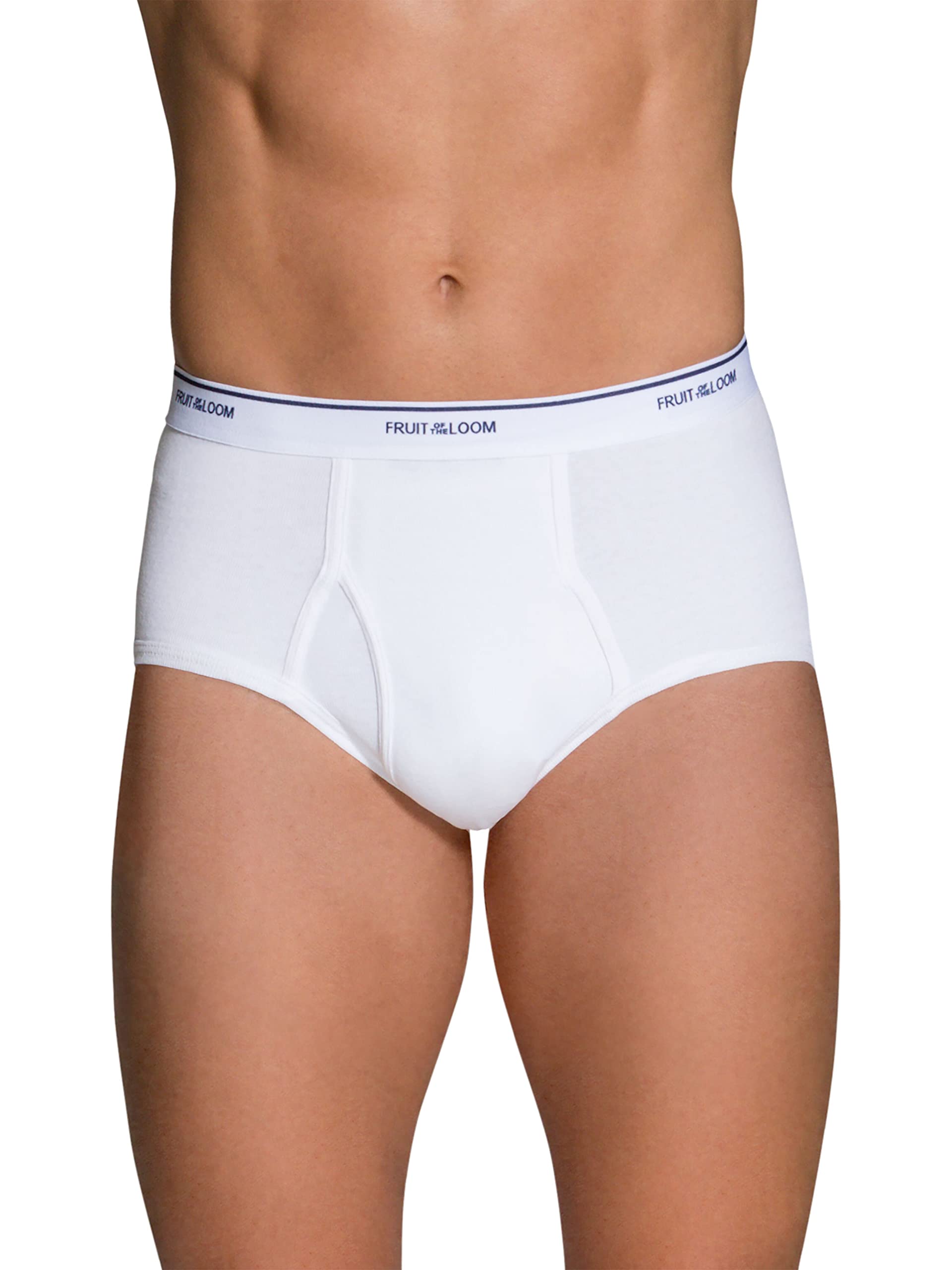 Fruit of the Loom Men's Underwear Briefs, Tag Free & Moisture Wicking