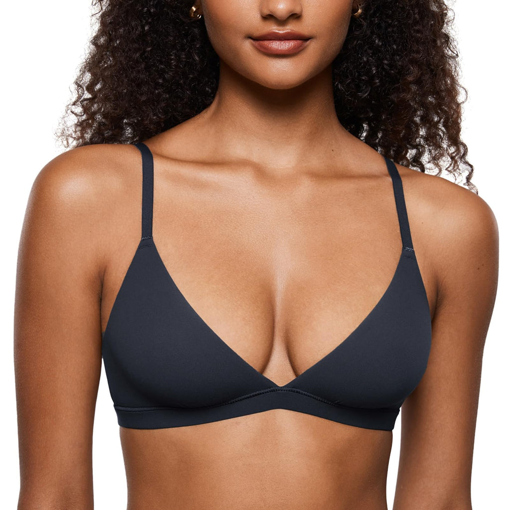 INLYRIC Women's Unlined Triangle Bralette