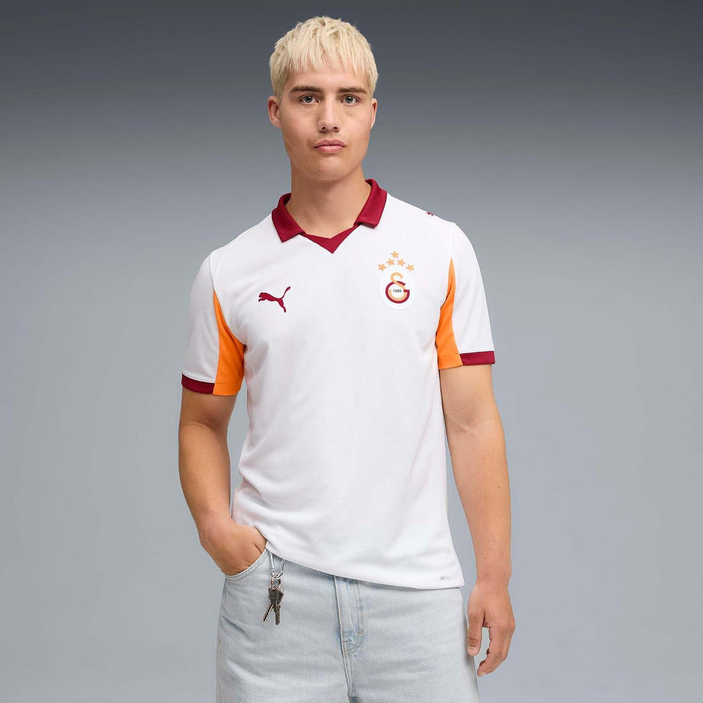 Galatasaray 2025/26 Dış Saha Erkek Beyaz Futbol Forması 77981102