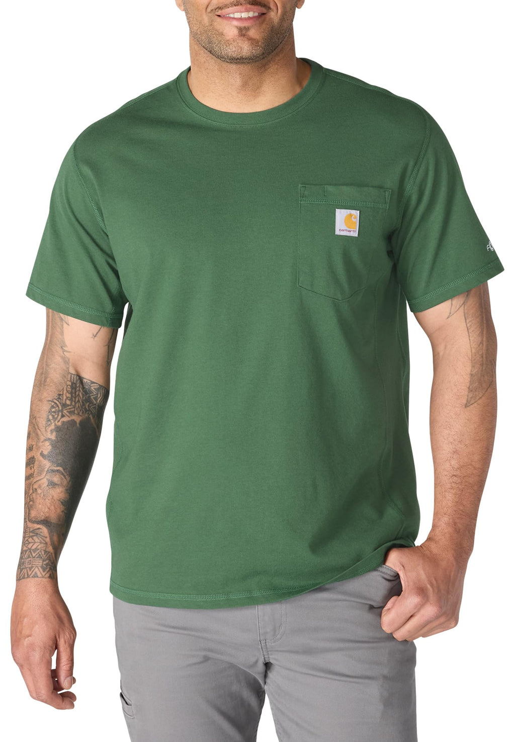 Carhartt Men's Force Relaxed Fit Midweight Short-Sleeve Pocket T-Shirt