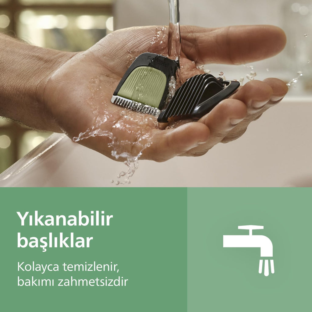 Philips 3000 Serisi 7in1,Erkek Bakım Seti,Yüz/Saç/Vücut Tıraş Makinesi,Islak/Kuru Kullanım,MG3930/15