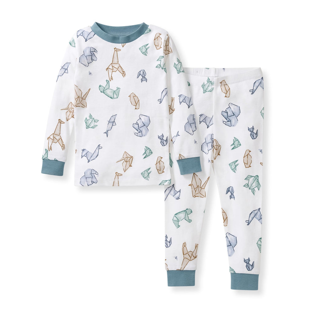 Burt's Bees Baby Organic Cotton Pajamas for Boys, Toddler PJ Set, 2-PC
