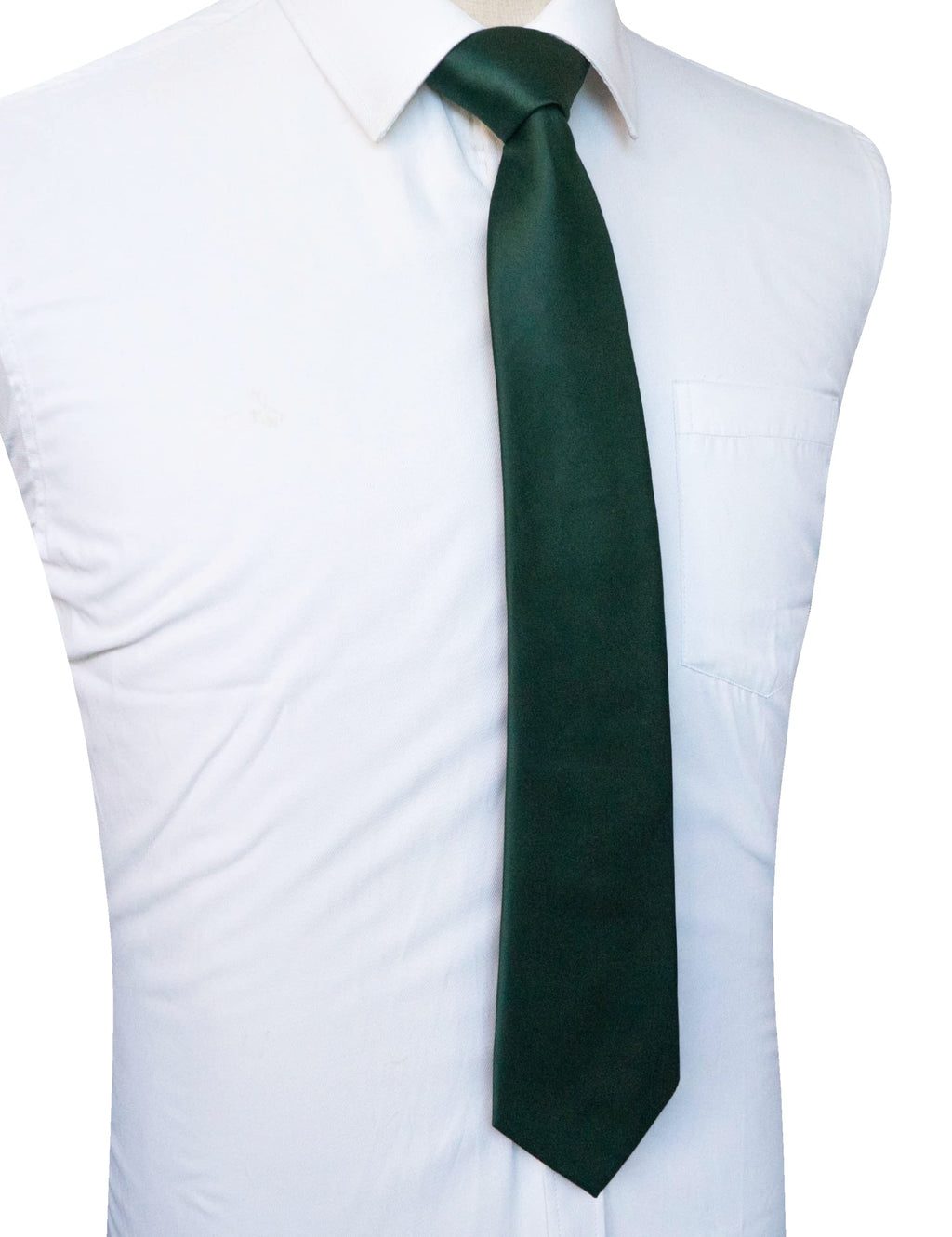 JEMYGINS Solid Color Tie Mens Necktie for Business and Wedding