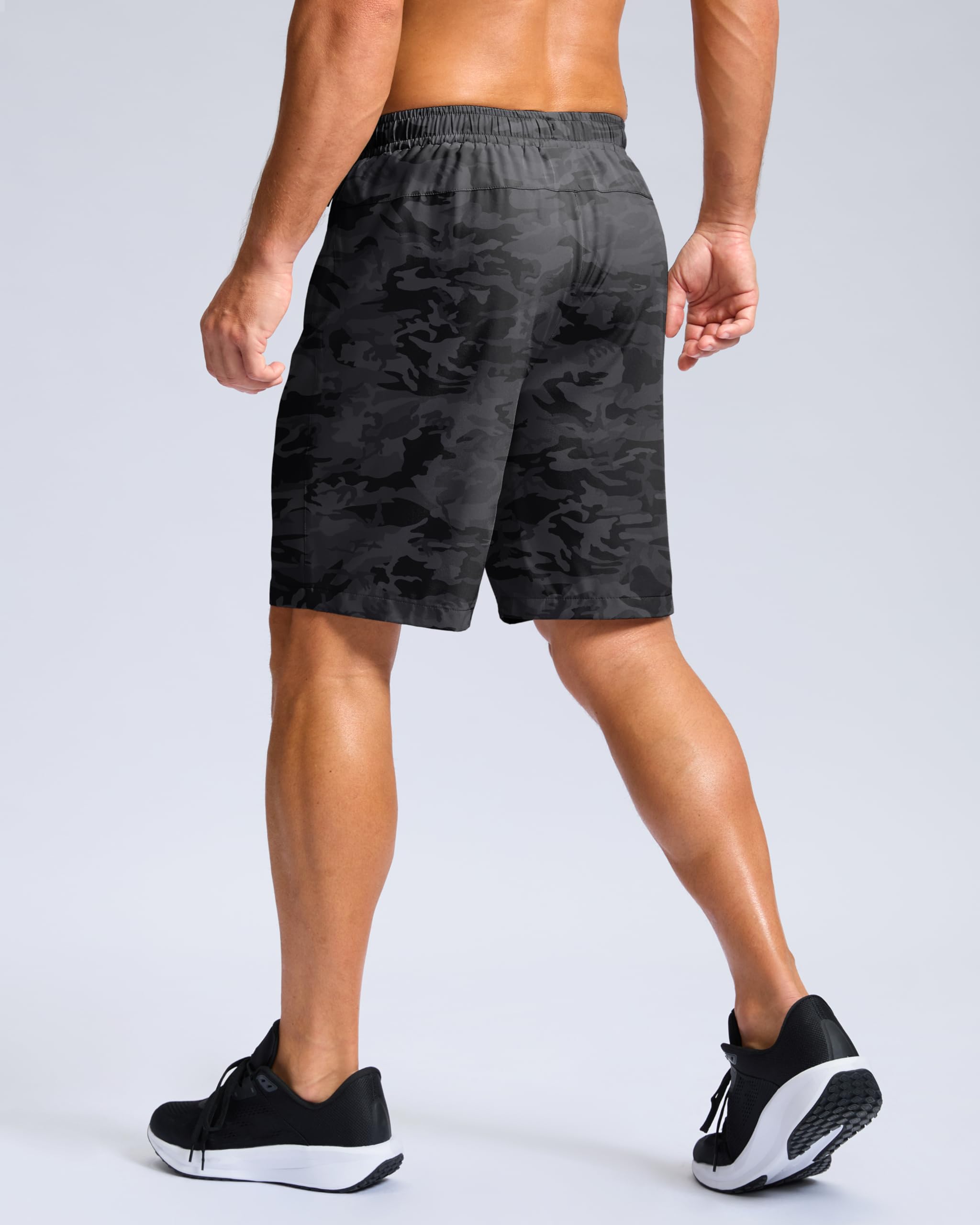 G Gradual Men's Athletic Running Shorts with 2 Zipper Pockets 7"/ 5"/ 9"