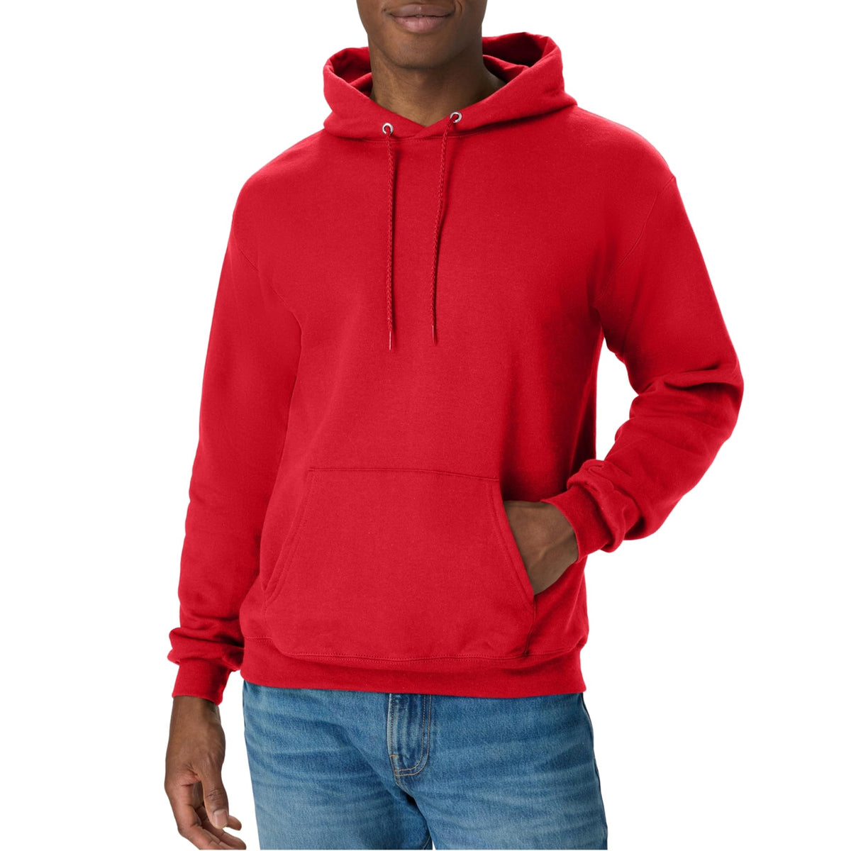 Hanes Men's Hoodie - EcoSmart Fleece Hooded Sweatshirt for Men & Women - Midweight Fleece - Big & Tall Available