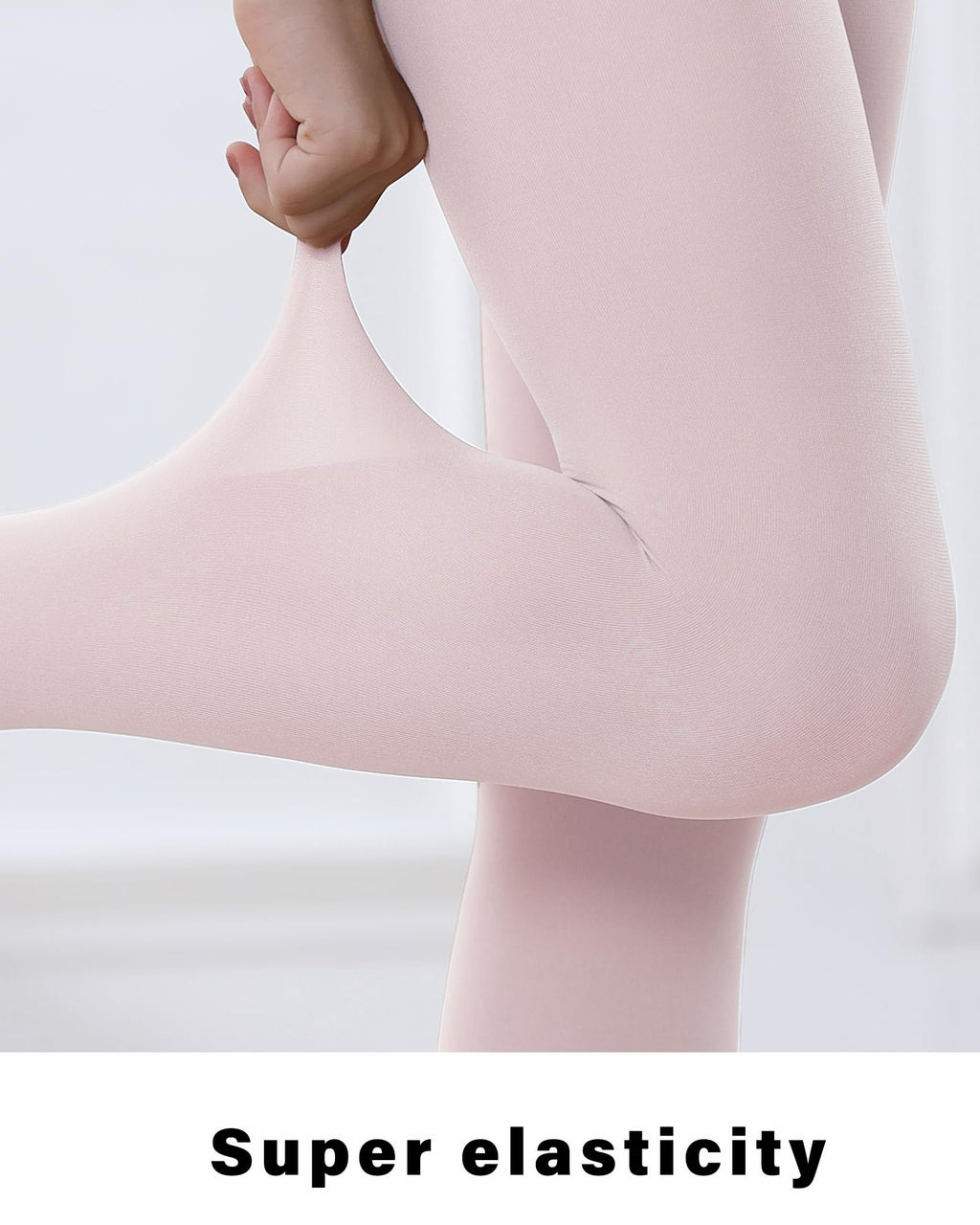 Stelle Girls' Footed Ballet Tights for Dance Class Toddler Kids 2T-15Y