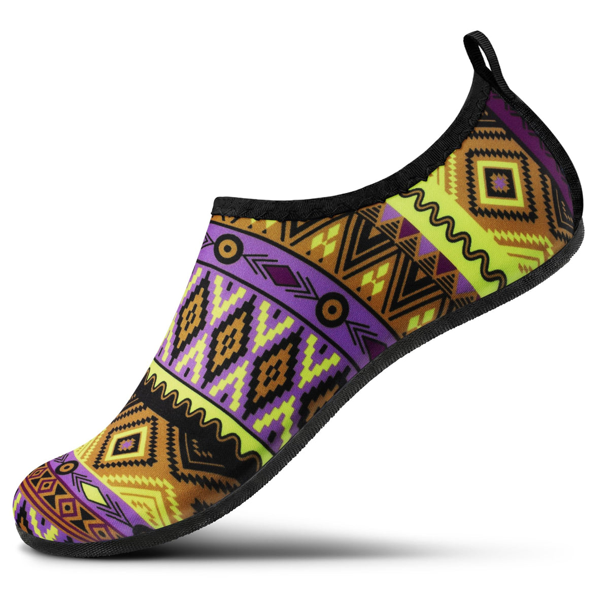 SEEKWAY Water Shoes Women Men Adult Quick-Dry Aqua Socks Barefoot Non Slip for Beach Swim River Pool Lake surf Black SK002(U)