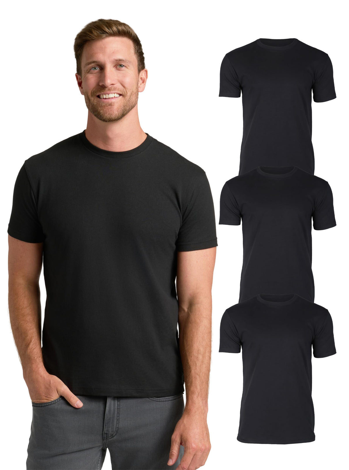 True Classic Mens T-Shirts – Short Sleeve Crew