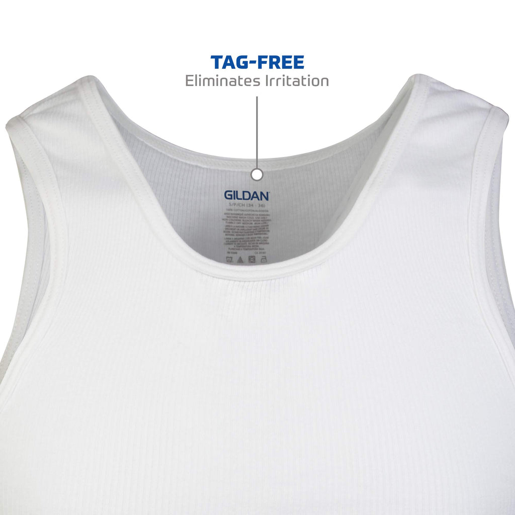 Gildan Men's A-Shirts Tanks Multipack
