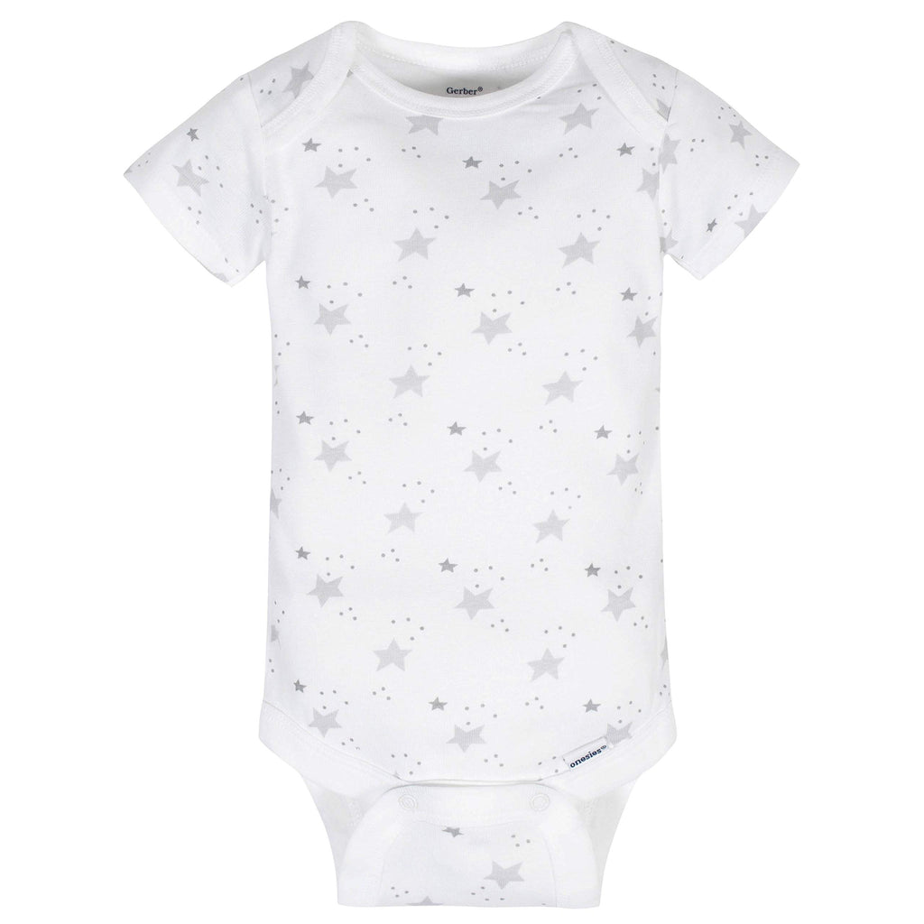 Gerber Baby Girls' 8-pack Short Sleeve Onesies Bodysuits