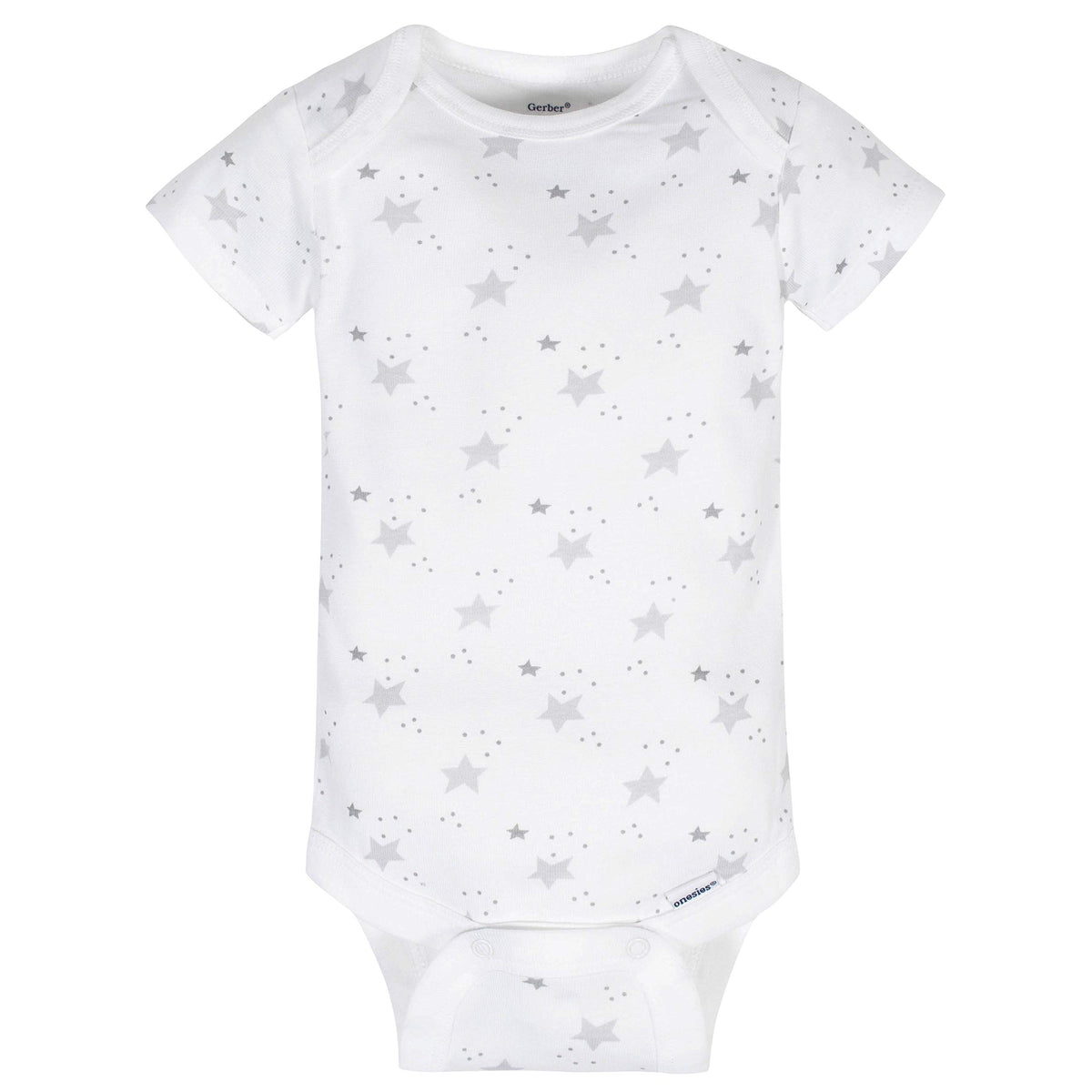Gerber Baby Girls' 8-pack Short Sleeve Onesies Bodysuits