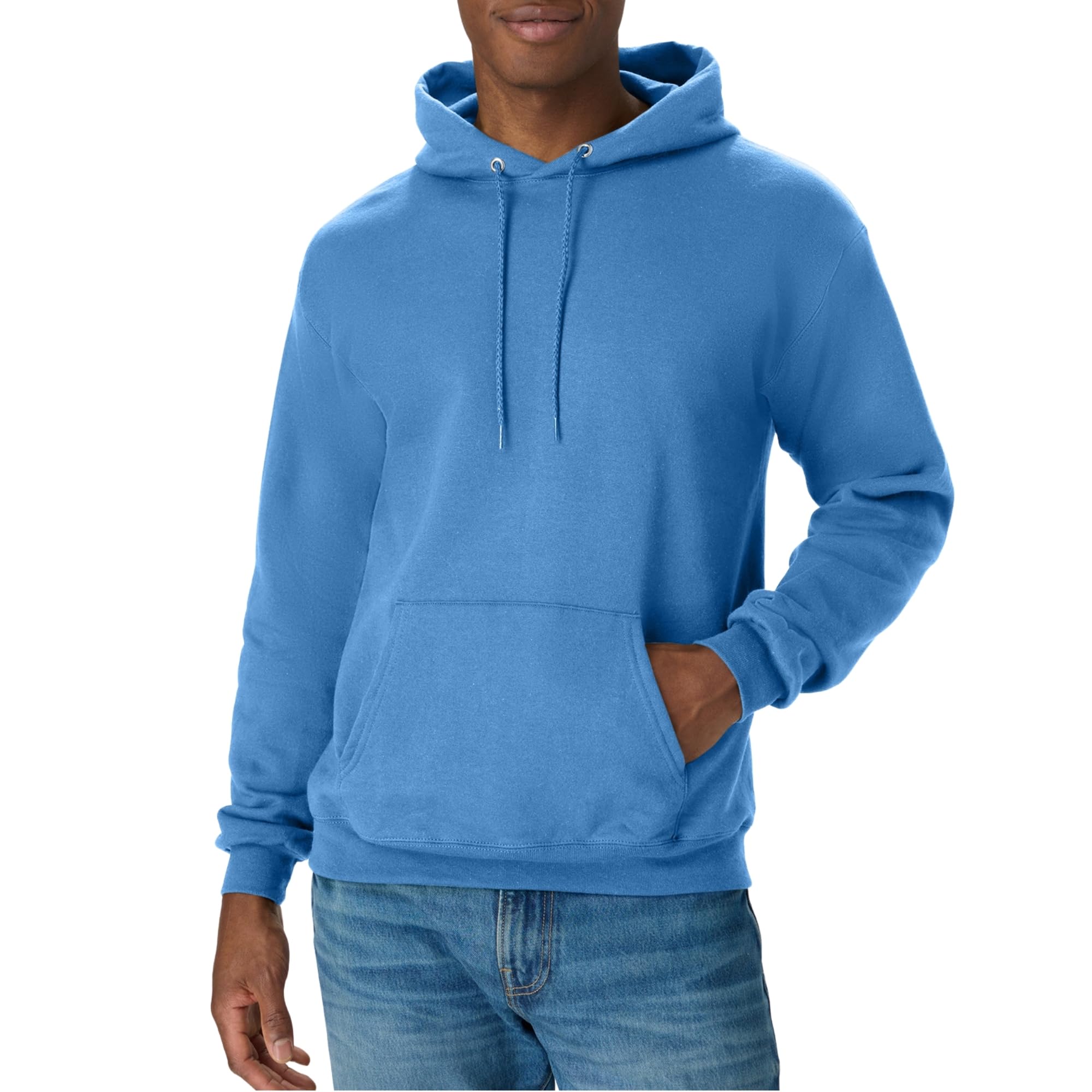 Hanes Men's Hoodie - EcoSmart Fleece Hooded Sweatshirt for Men & Women - Midweight Fleece - Big & Tall Available